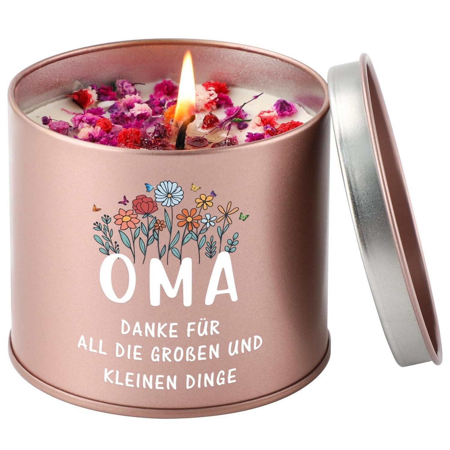 LuxusKollektion Duftkerze Duftkerze Lavendel Oma Geschenk