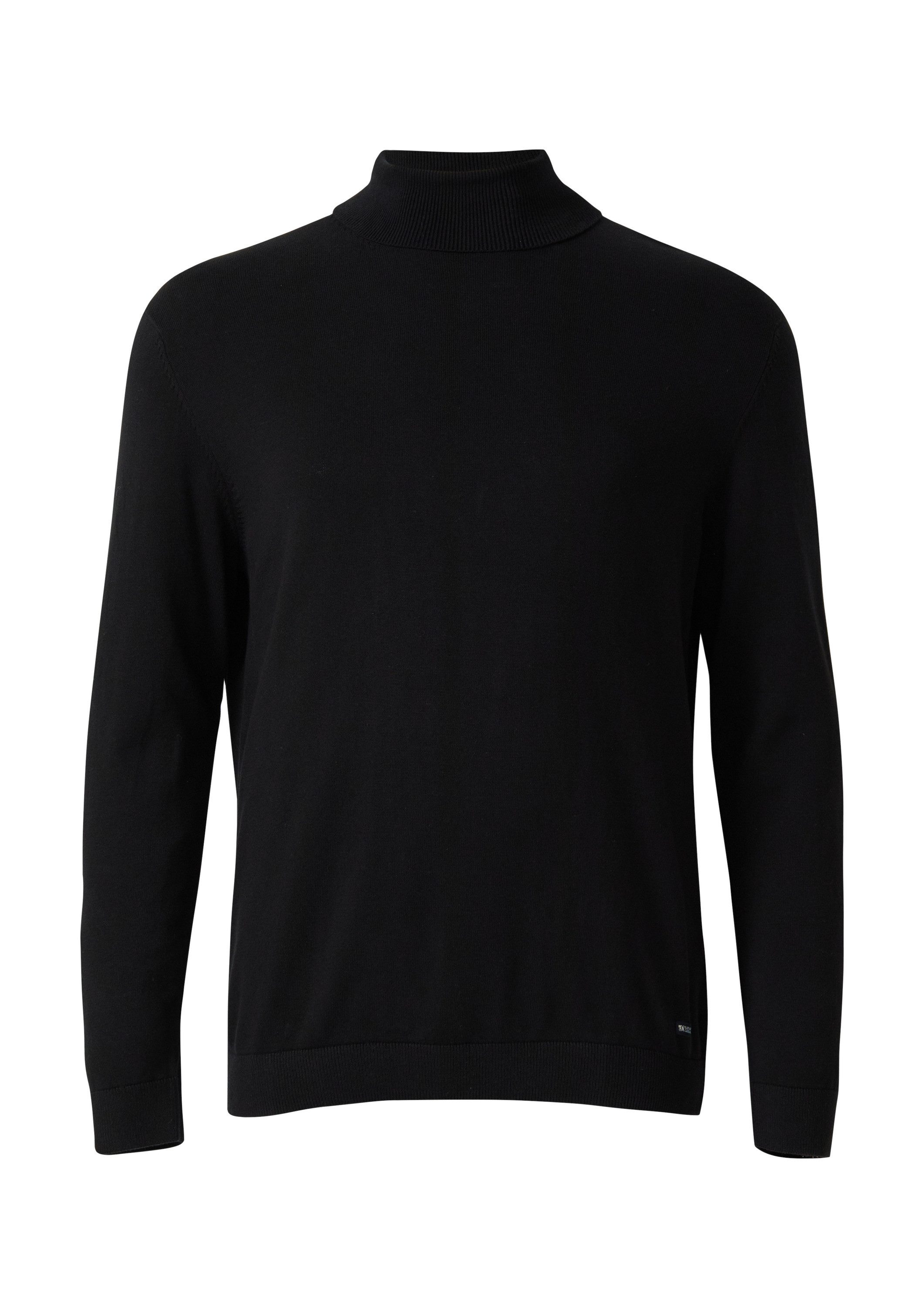 s.Oliver Longpullover Strickpullover Rollkragenpullover aus reiner günstig online kaufen