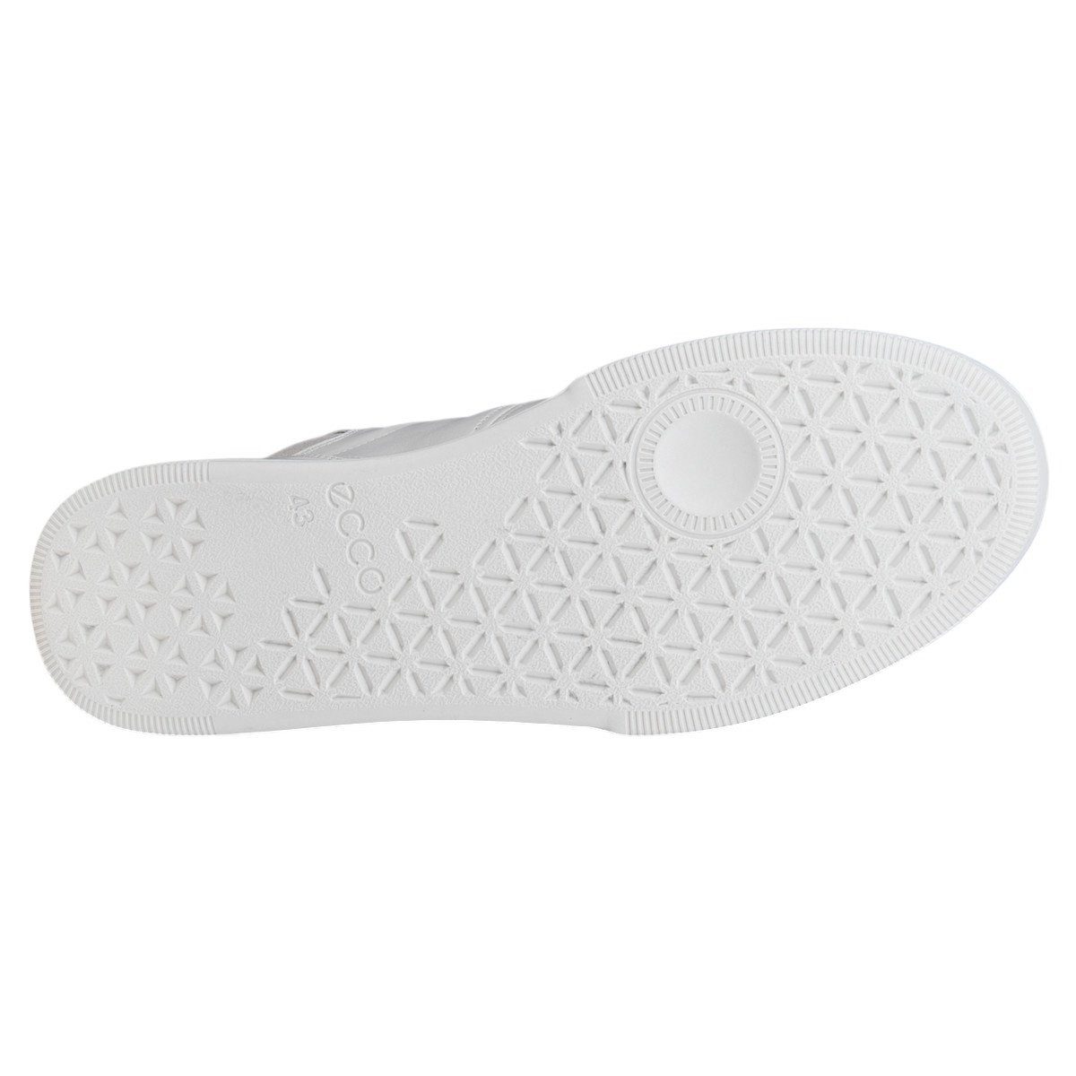 Ecco Alltag-Travelschuhe Street Court High-Top (Premium-Leder) weiss Herren günstig online kaufen
