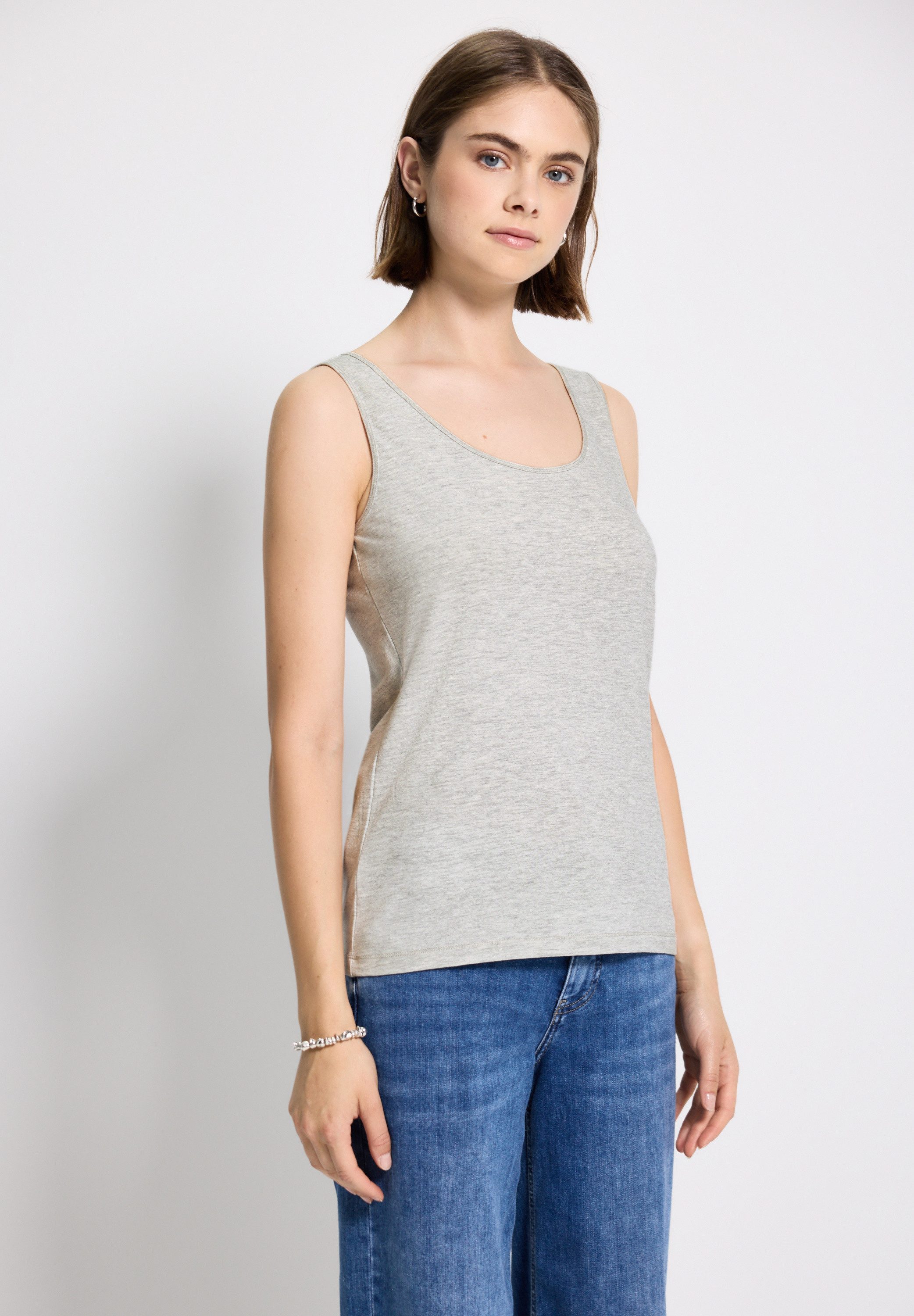 STREET ONE STUDIO Trägertop im soften Baumwoll-Mix
