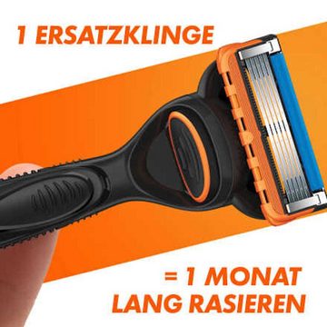 Gillette Rasierklingen Fusion 5 Power, 4-tlg., Präzisionstrimmer