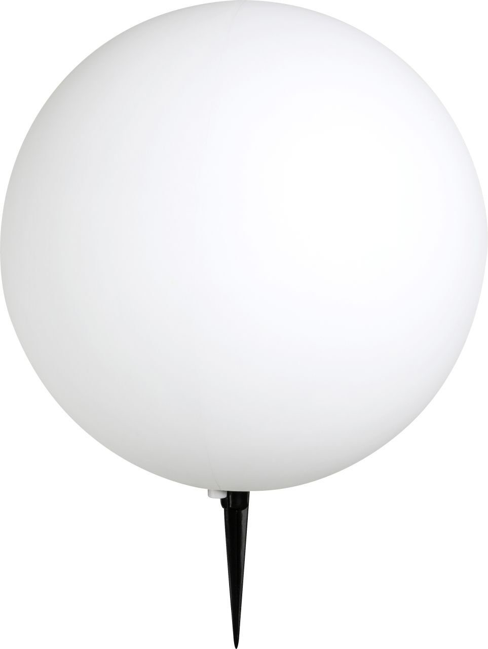 Globo Gartenleuchte Globo LED Außenleuchte Toula weiß Ø 40 cm E27, LED,  Nicht dimmbar nicht Smart Home-fähig ohne Bewegungsmelder