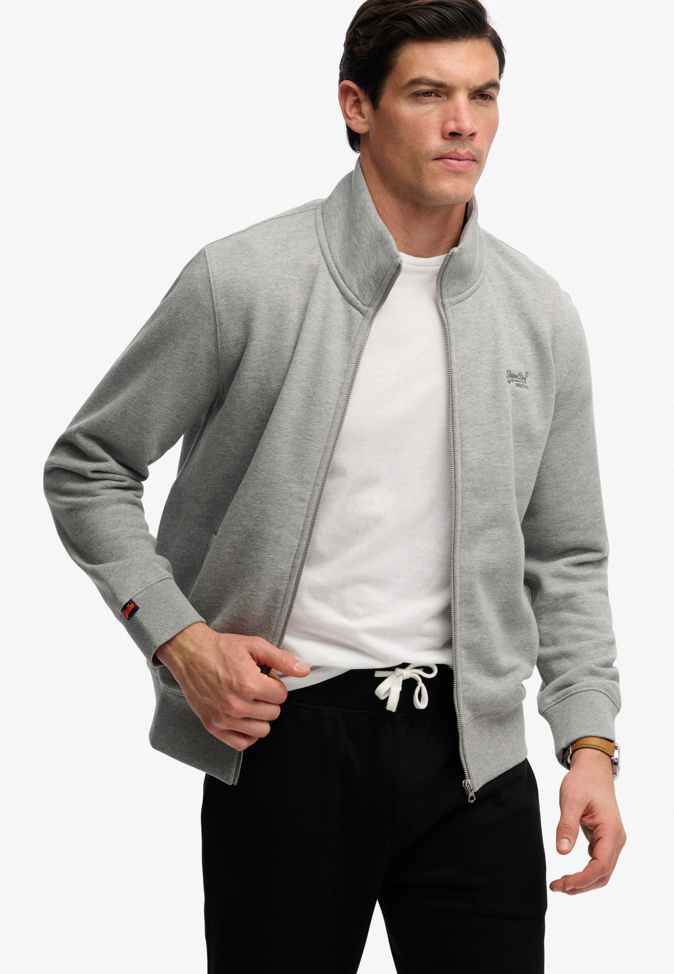 Superdry Sweatshirt ESSENTIAL LOGO TRACK TOP günstig online kaufen