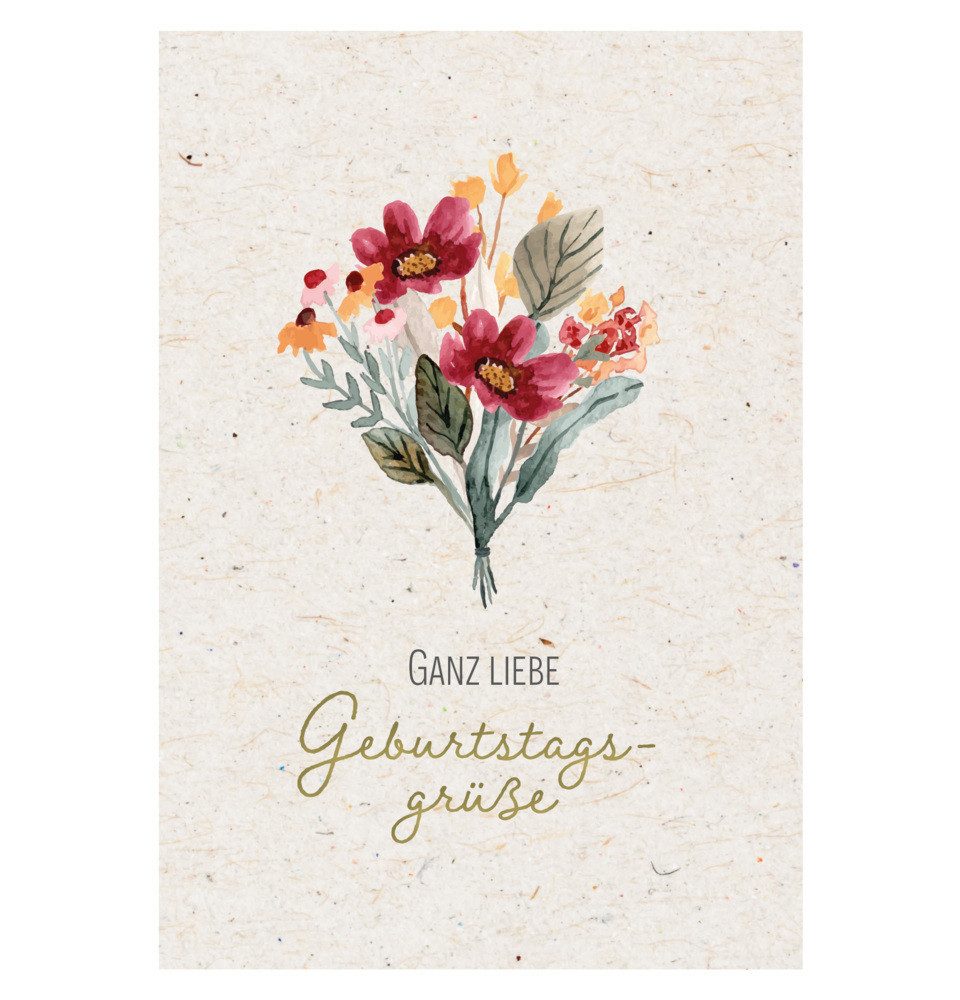 Grußkarten Ganz liebe Geburtstagsgrüße
