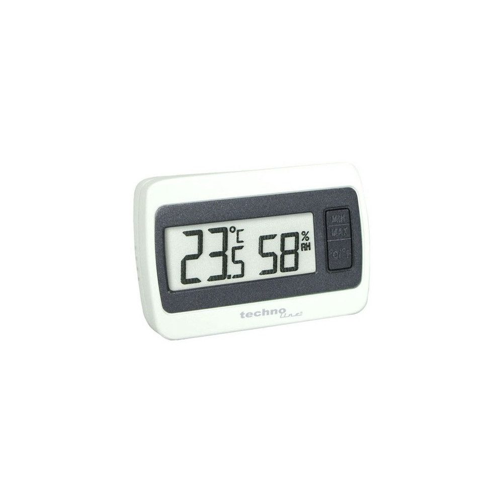 technoline Raumthermometer Technoline WS 7005 Thermometer-Hygrometer für Innenräume., Thermo-Hygrometer, 6 Zentimeter, Temperatur- und Luftfeuchtigkeitsanzeige