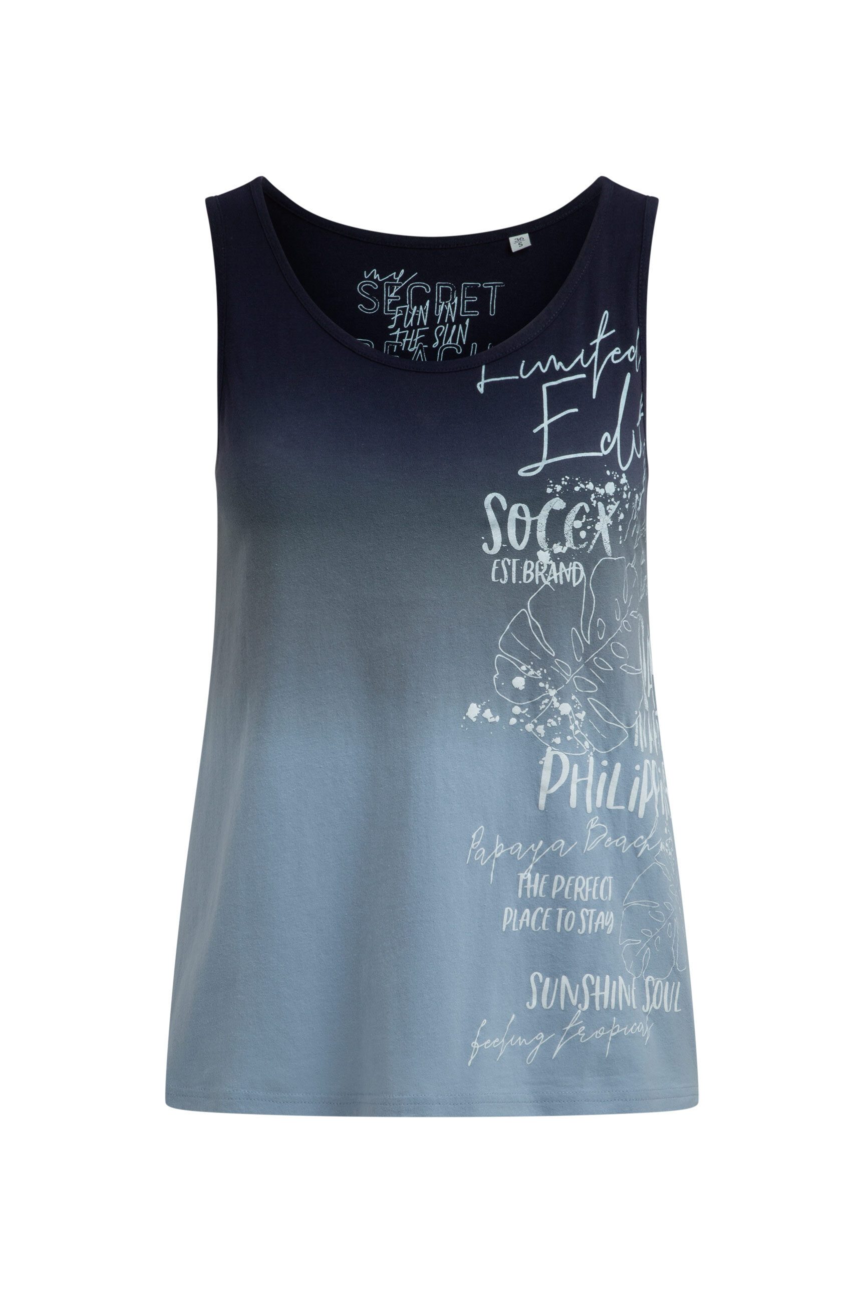 SOCCX Tanktop aus Baumwolle