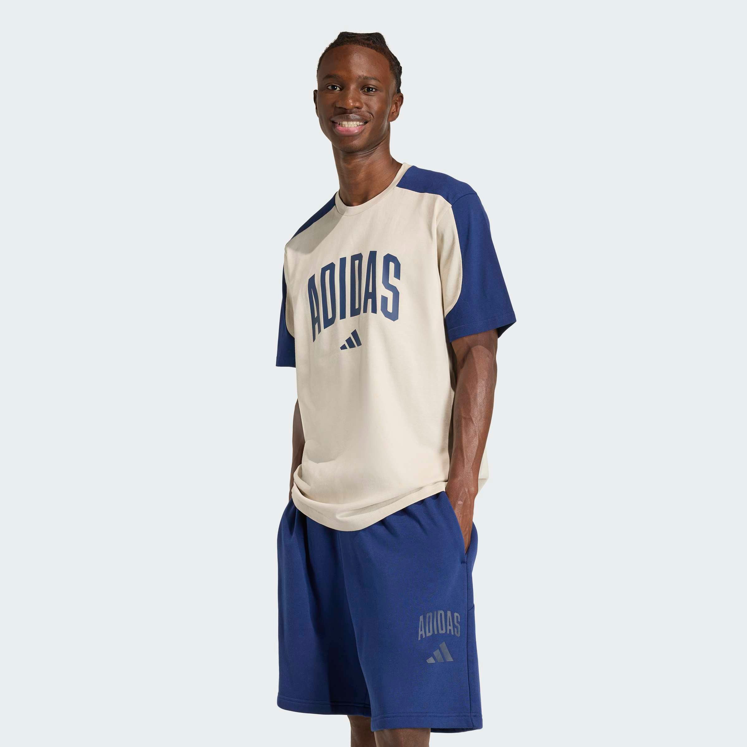 adidas Sportswear T-Shirt COLLEGIATE sportlicher Stil, klassischer Rundhals günstig online kaufen