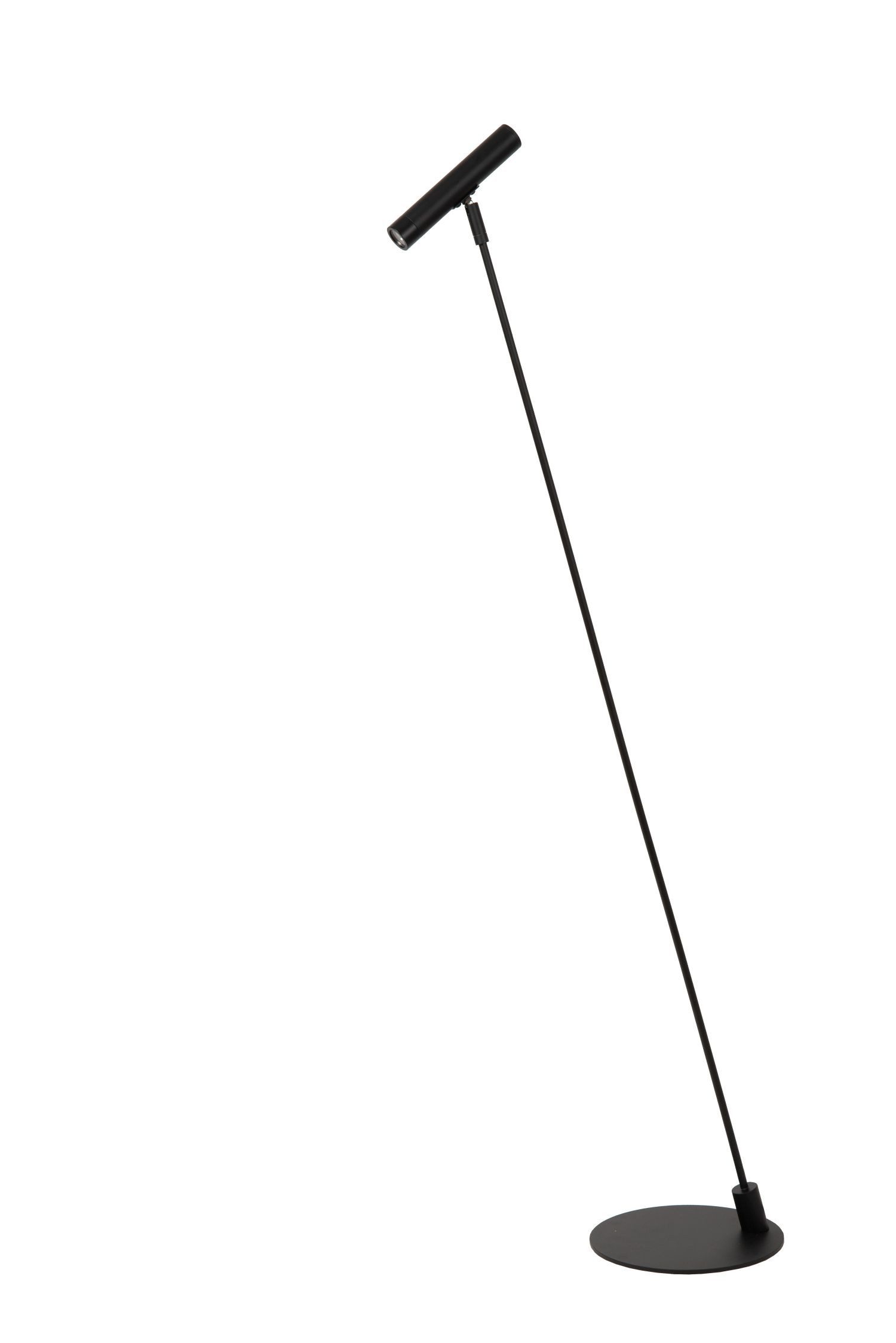 Licht-Erlebnisse Stehlampe DANO, ohne Leuchtmittel, Warmweiß, Metall G9 Touch Schalter 127 cm Schwarz warmweiß 2700 K 260 lm Modern