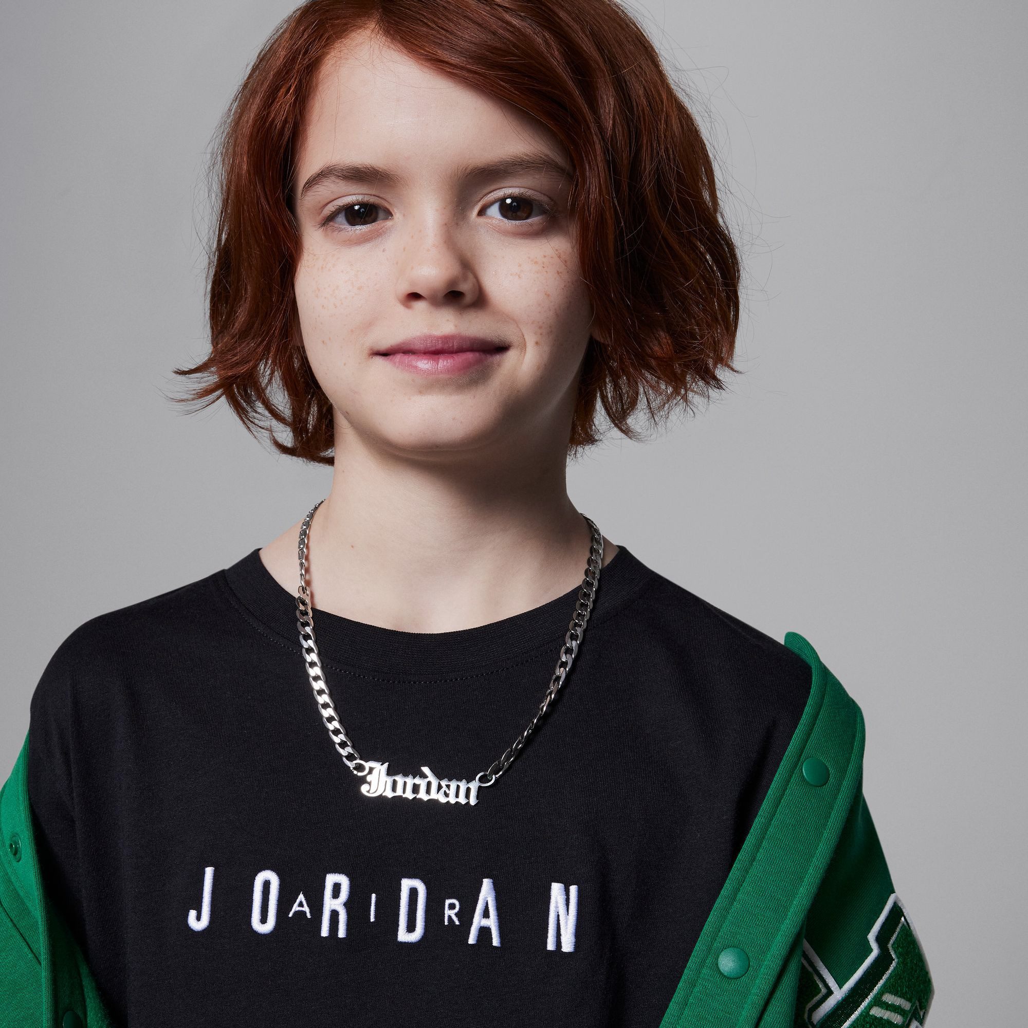 Jordan Print-Shirt JDB MJ WORDMARK EMB CREW