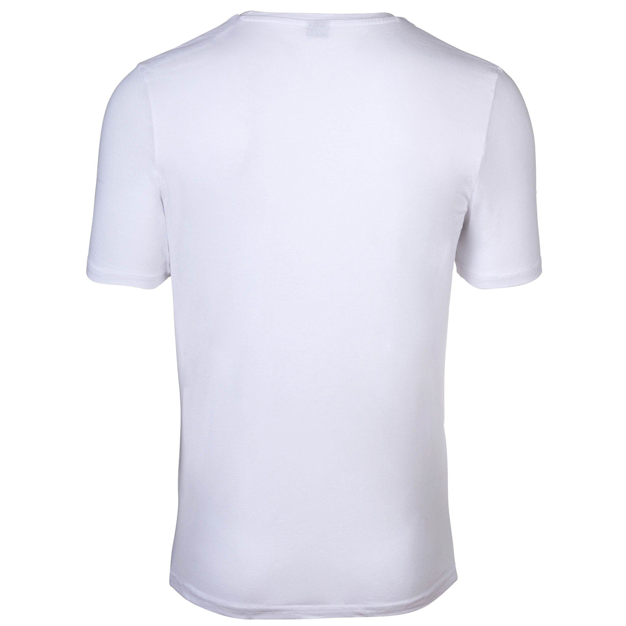 Herren Weiß s.Oliver - Basic, T-Shirt T-Shirt, V-Ausschnitt Pack 2er