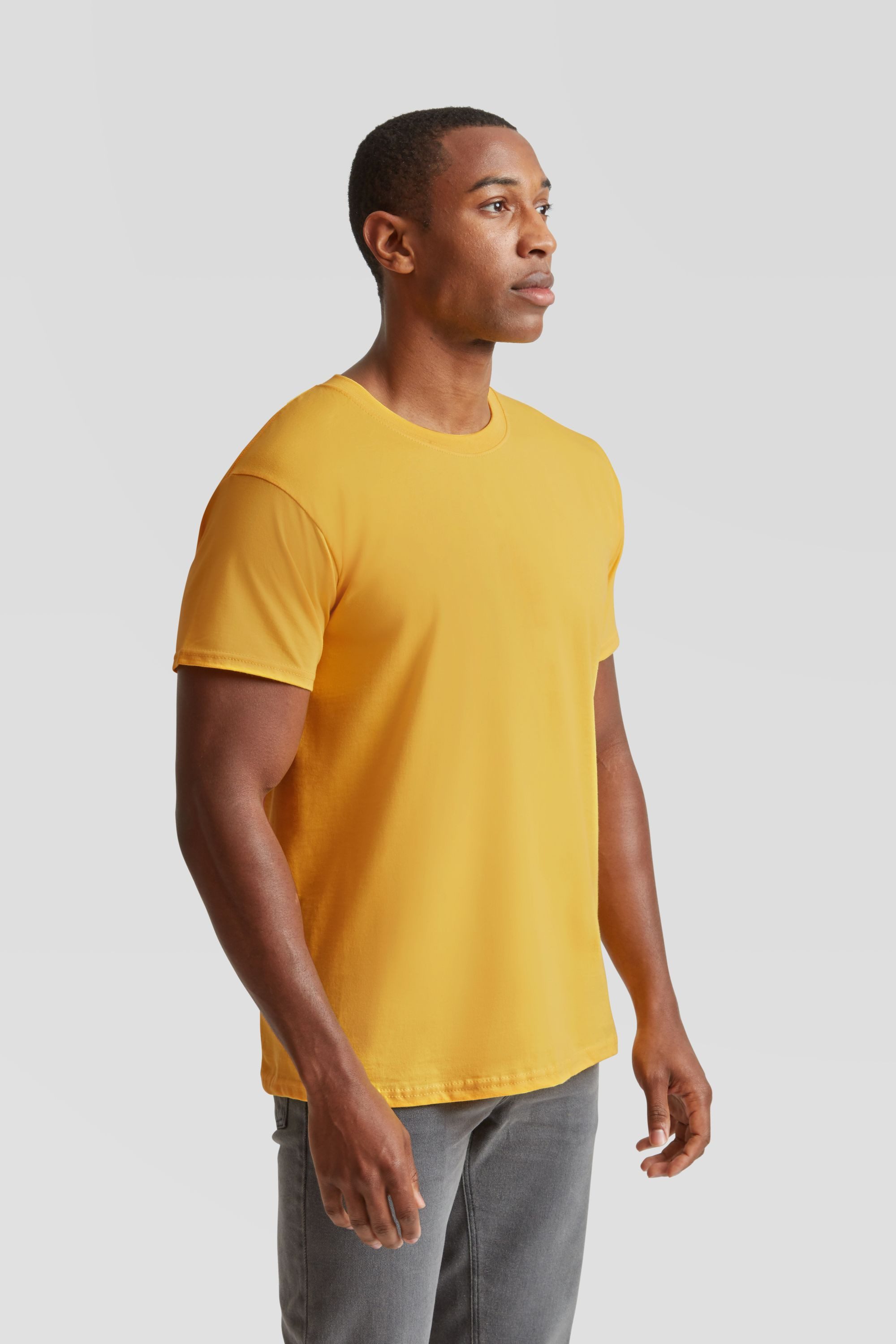 Fruit of the Loom Rundhalsshirt Iconic 195 T-Shirt – Bild 4 von 5
