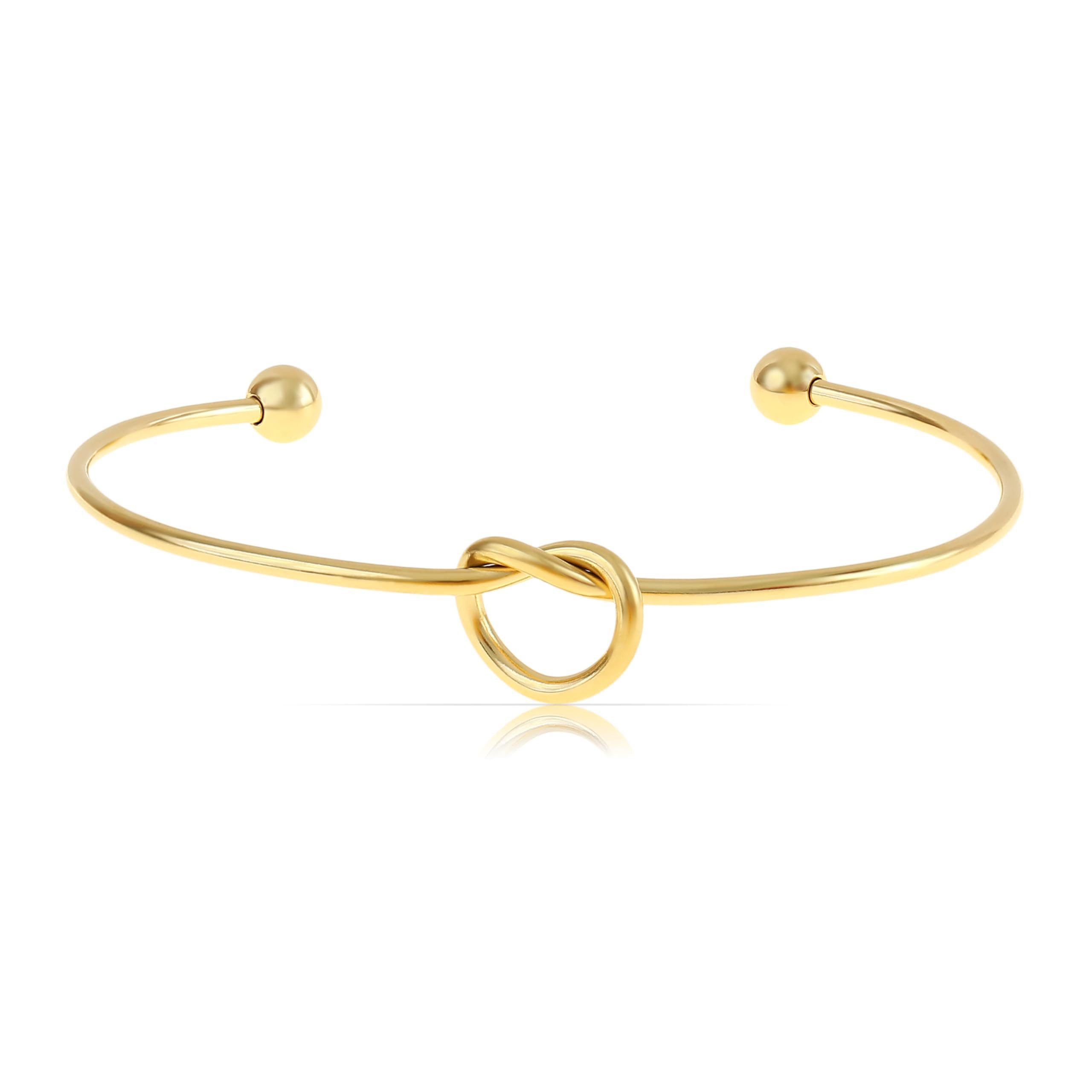 Made by Nami Armreif Armreif Silber / Gold aus chirurgischem Edelstahl Gefl günstig online kaufen