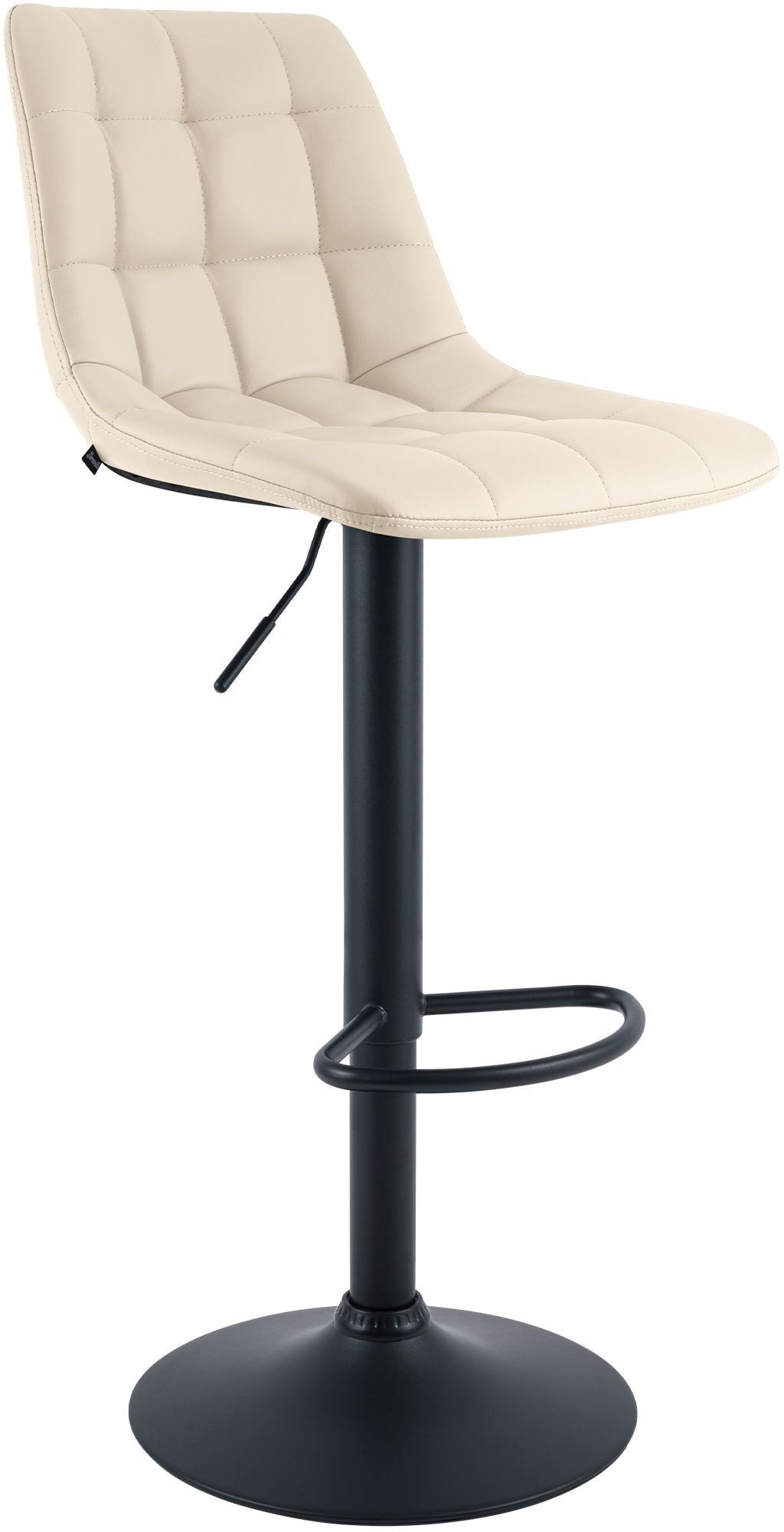 furnicato Barhocker Mapun 108x44x50 cm creme (1 St)