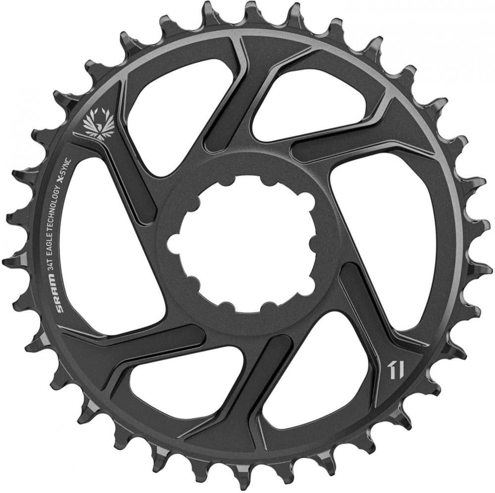 SRAM Kettenschaltung Truvativ Kettenblattschrauben;5 Stück, Stahl, schwarz, Singlespeed;