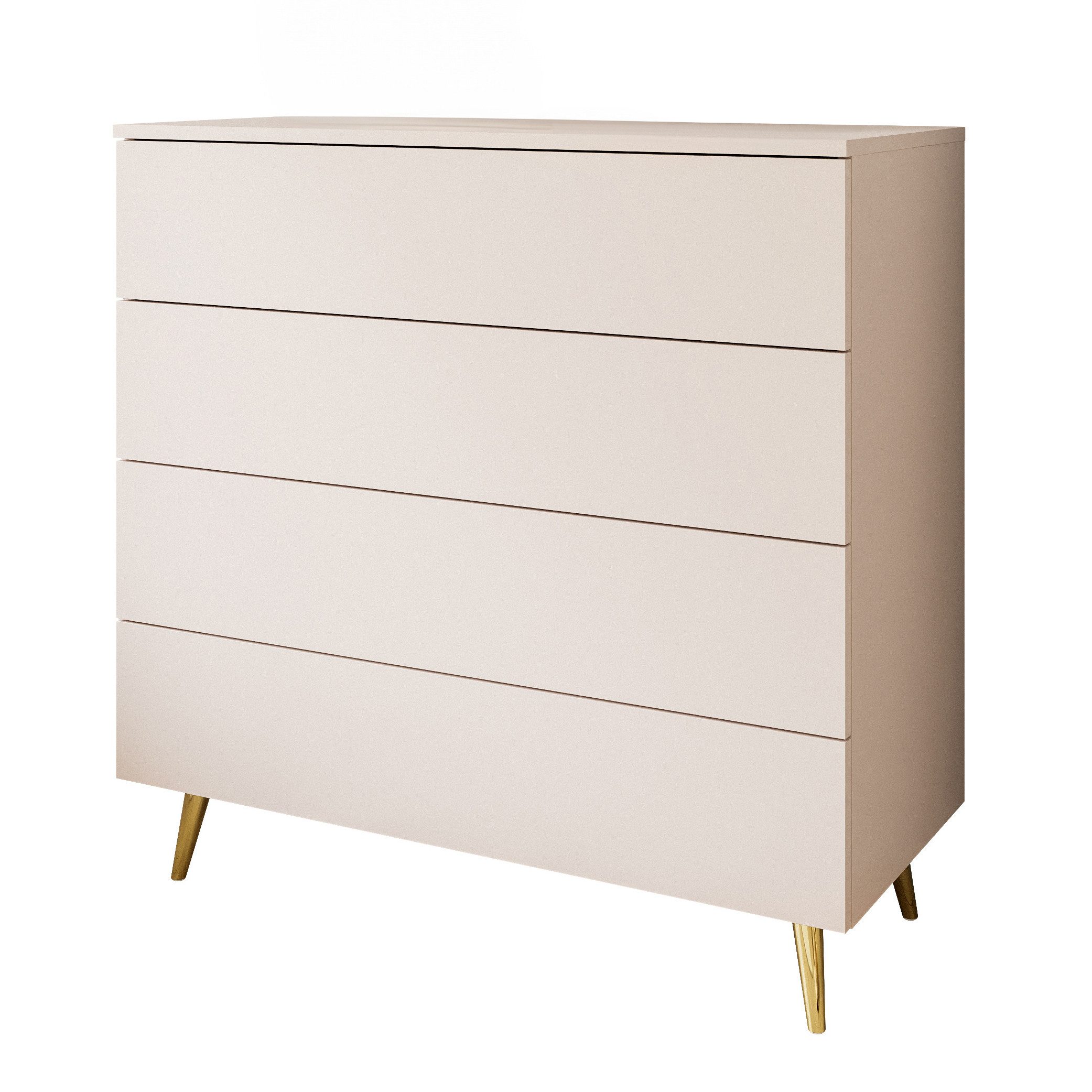Lookway Kommode AURA KASCHMIR 4S mit Schubladen, 95x40x90 cm