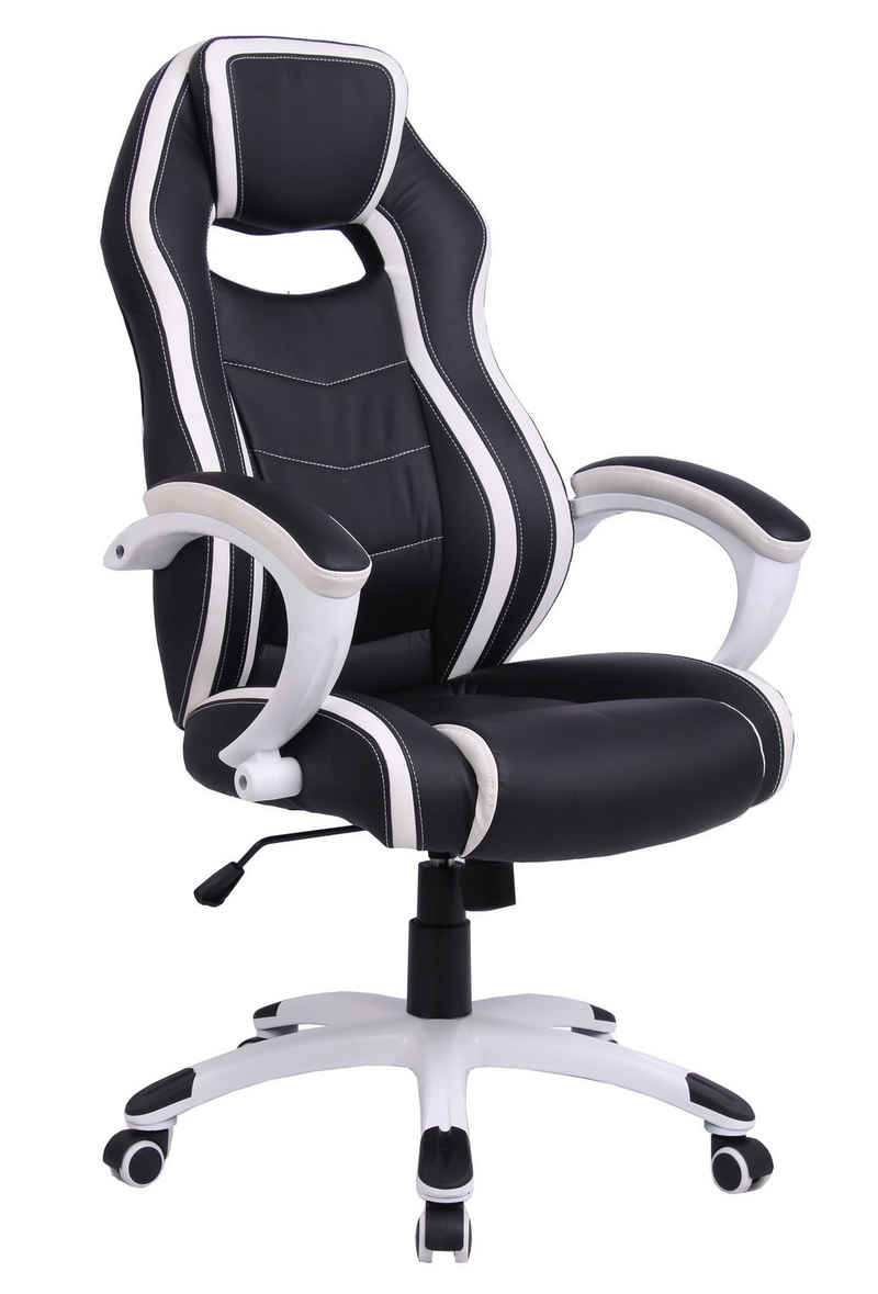 byLIVING Gaming-Stuhl »SYDNEY«, gemütlicher Chefsessel mit hohem Rücken und Wippmechanik