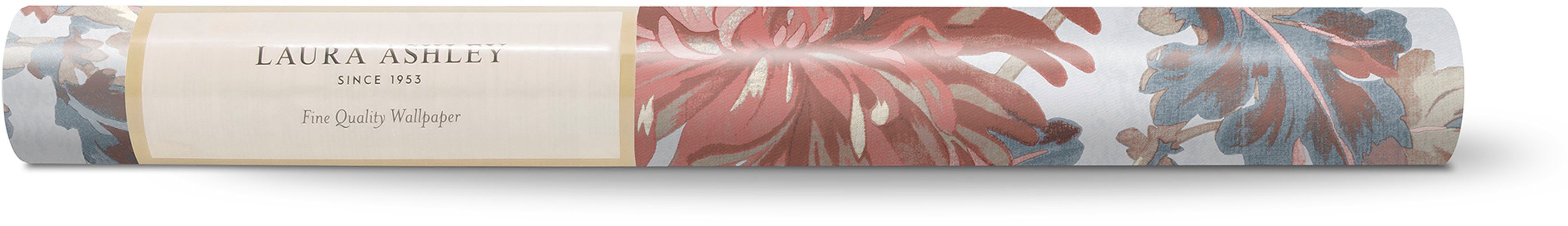 LAURA ASHLEY Vliestapete Laura Ashley Maryam Crimson Vliestapete, glatt, geblümt, (1 St), Laura Ashley Maryam Crimson Vliestapete. € 55,99, (€ 10,77 pro 1 qm).