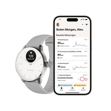 Withings ScanWatch Light Smartwatch (1,6 cm/0,63 Zoll)