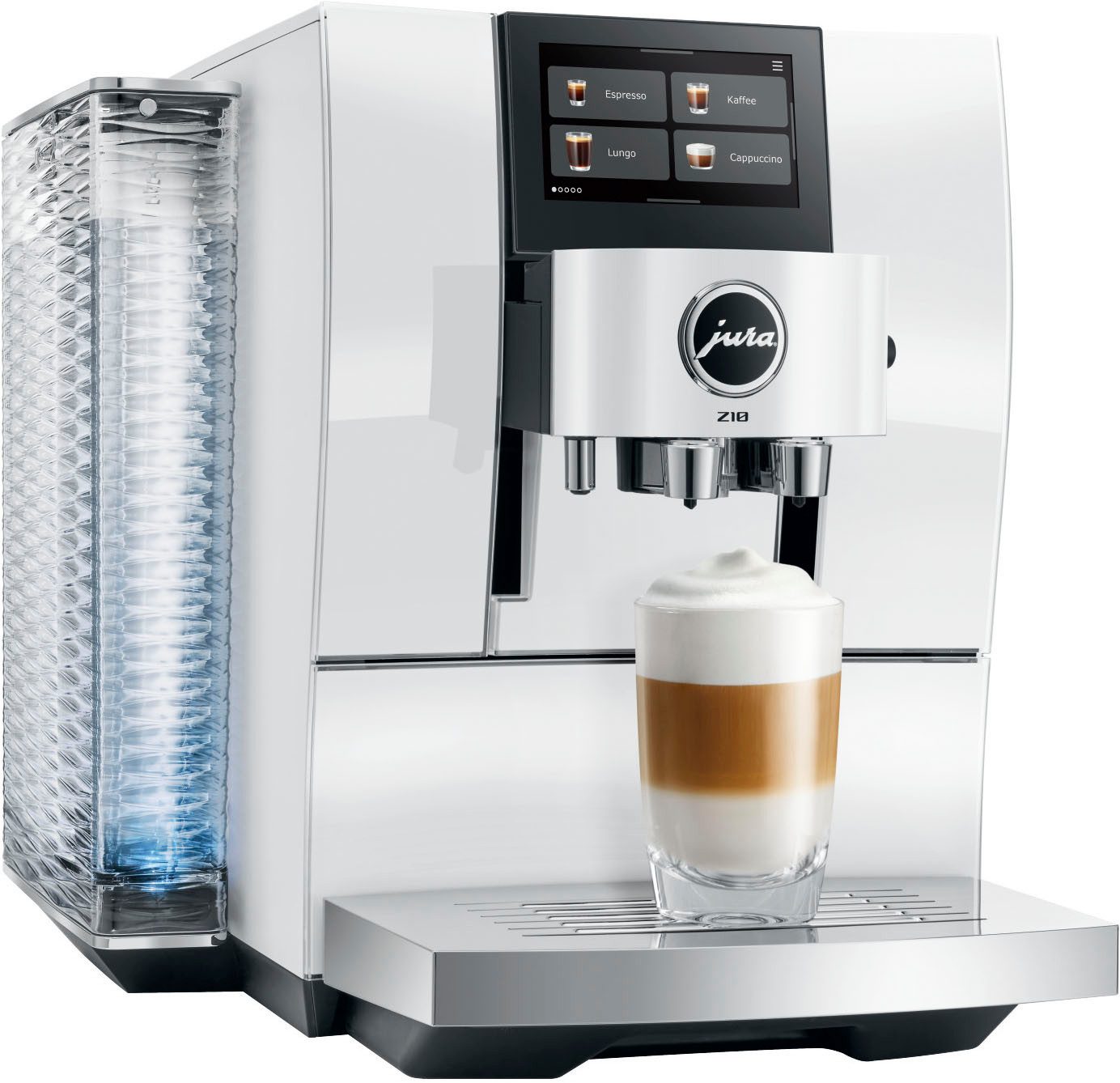 JURA Kaffeevollautomat 15619 Z10 Diamond White (EB)
