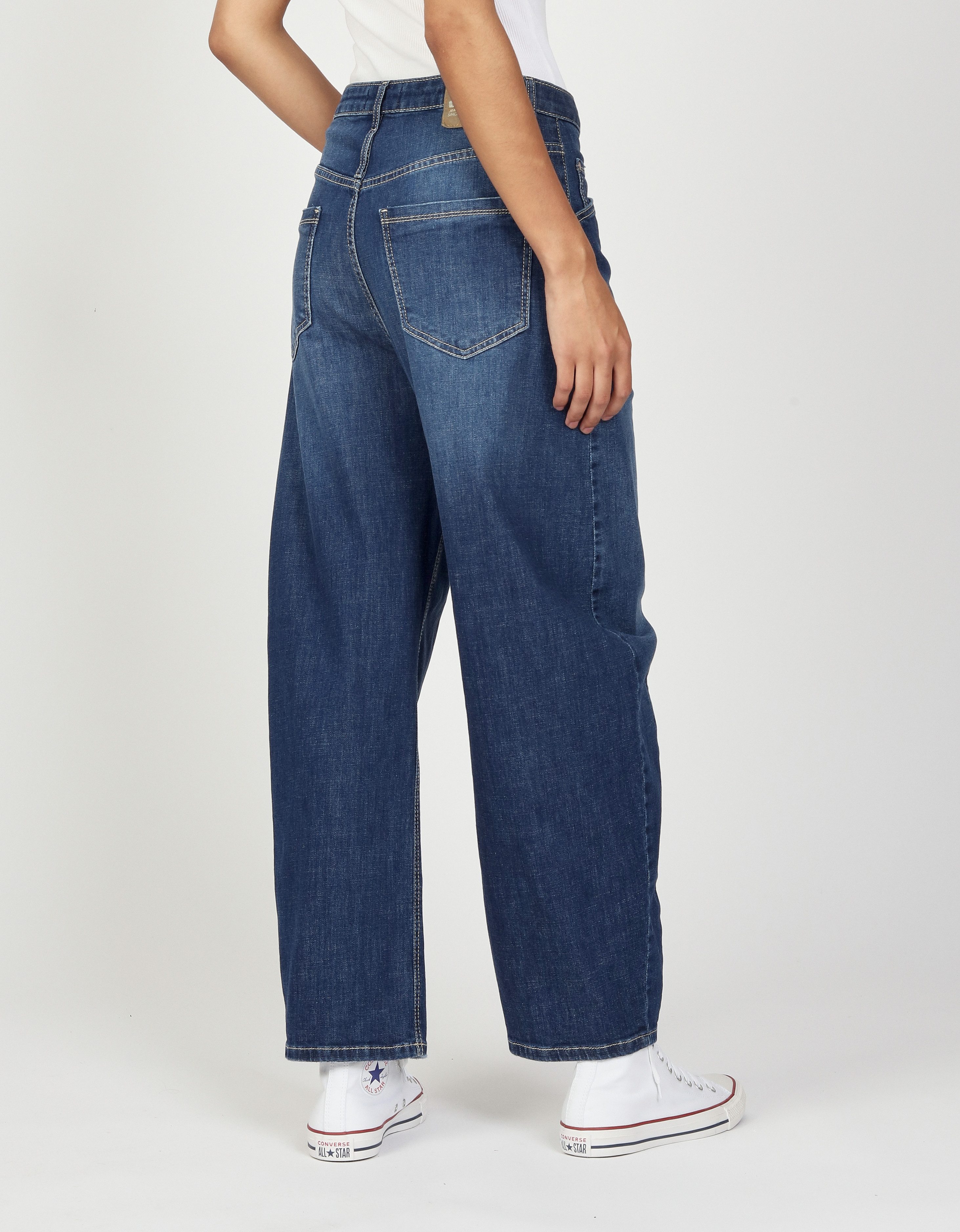 GANG Relax-fit-Jeans 94ODINA mit tiefsitzenden aufgesetzten günstig online kaufen