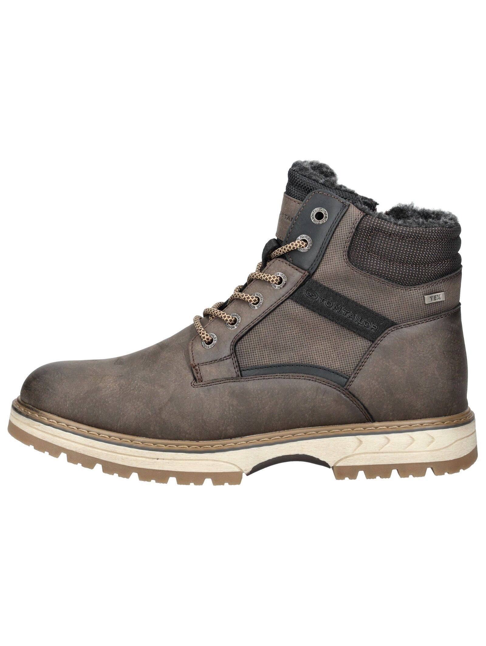TOM TAILOR Tom Tailor Stiefelette Lederimitat/Textil günstig online kaufen