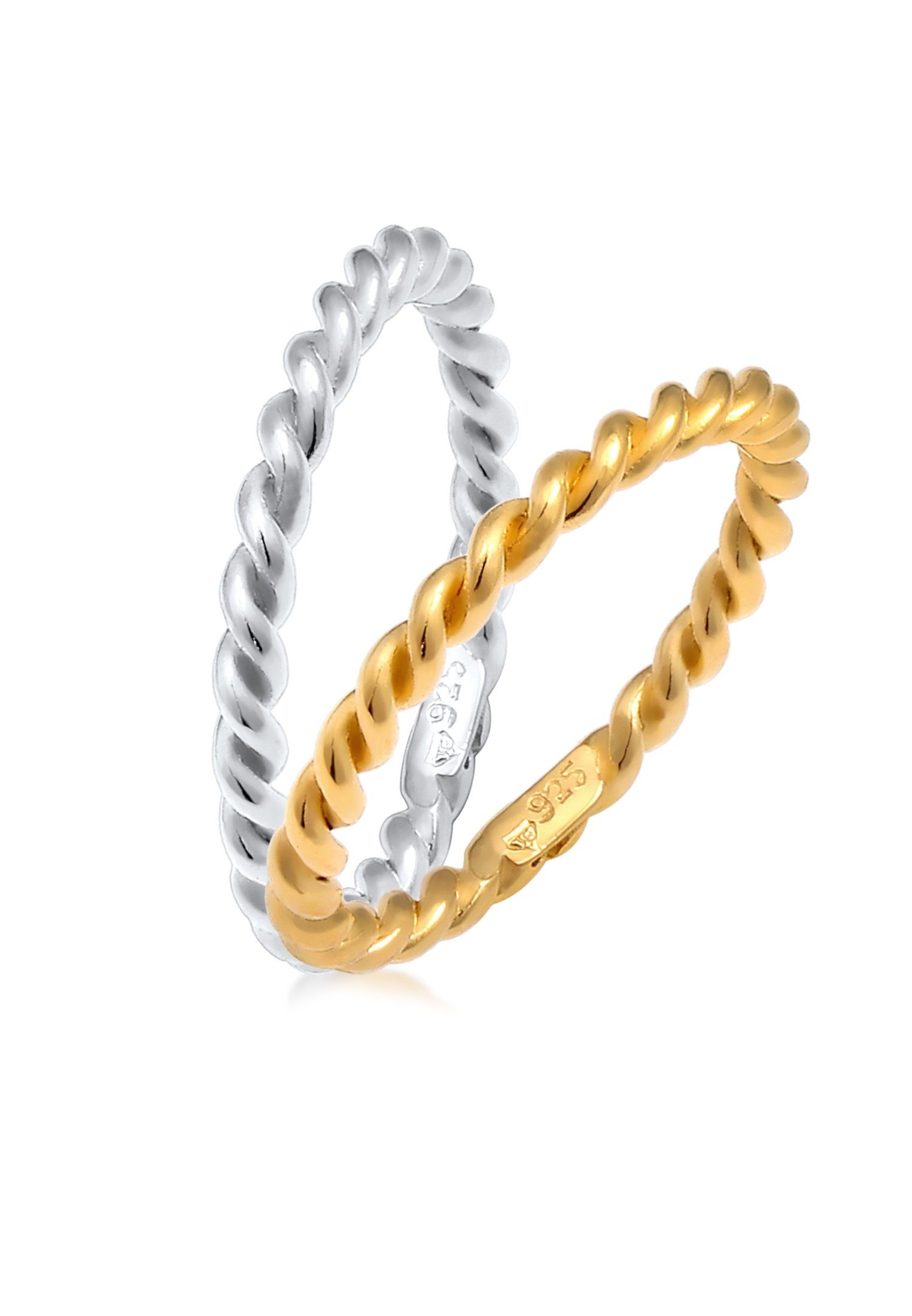 Ring-Set Ringset 925 Sterling Silber