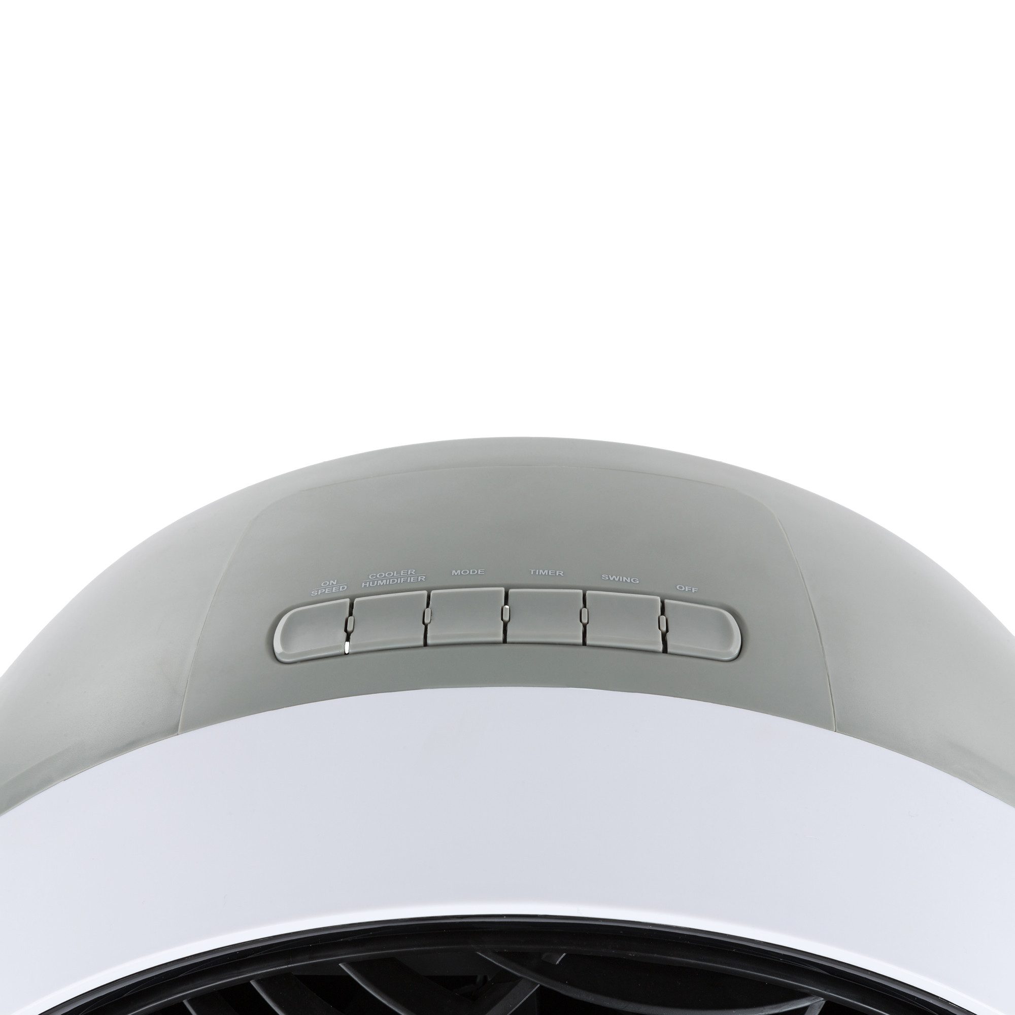 Klarstein Ventilatorkombigerät Whirlwind 5,5 L 900 m3/h Luftkühler Weiß, mit Wasserkühlung & Eis mobil Klimagerät ohne Abluftschlauch