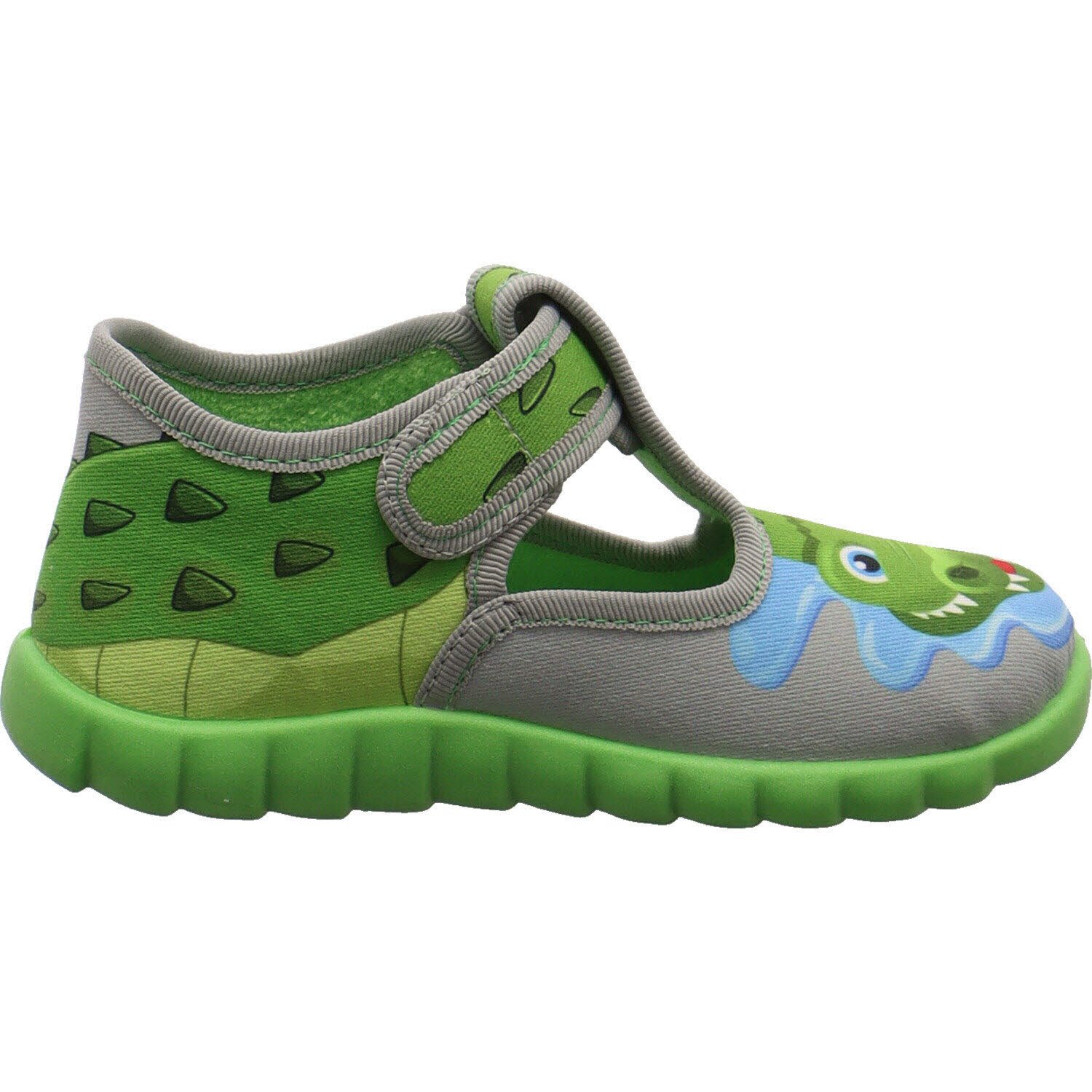 Fischer-Markenschuh Krokodil Hausschuh