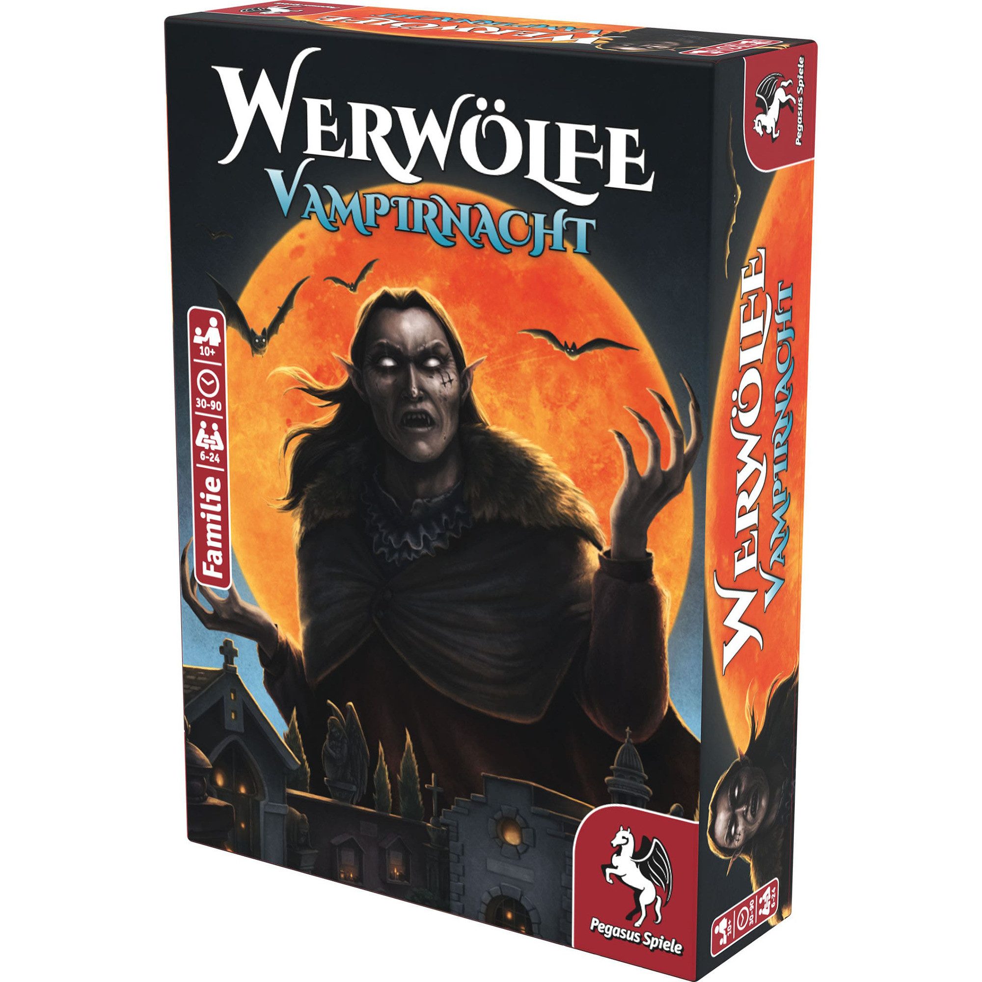 Pegasus Spiel Pegasus Werwölfe - Vampirnacht, Kartenspiel