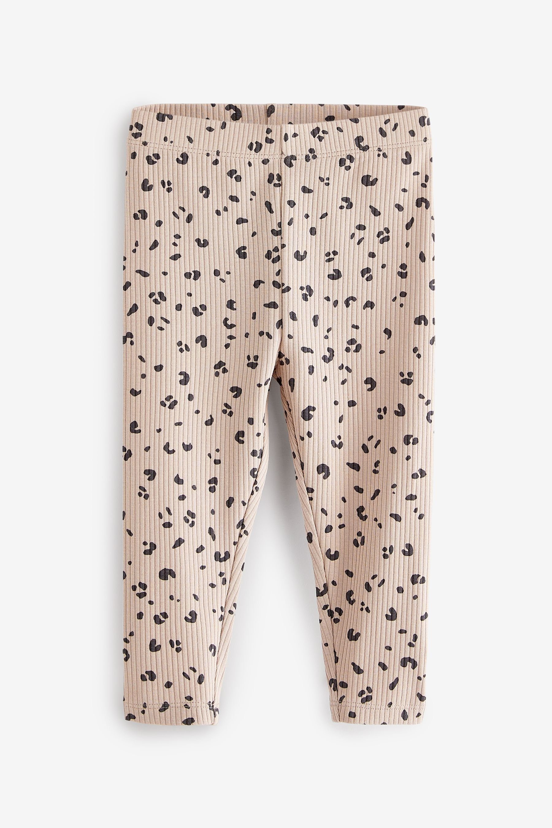 Next Leggings Gerippte Jersey-Leggings im 5er-Pack (5-tlg)