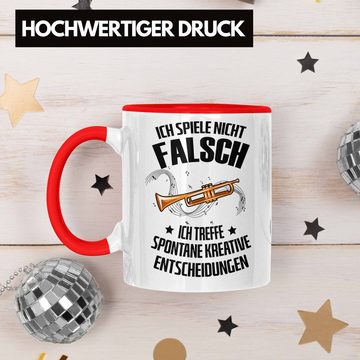 Trendation Tasse Tasse Posaunist Geschenk Lustiges Geschenkidee Posaunen-Spieler