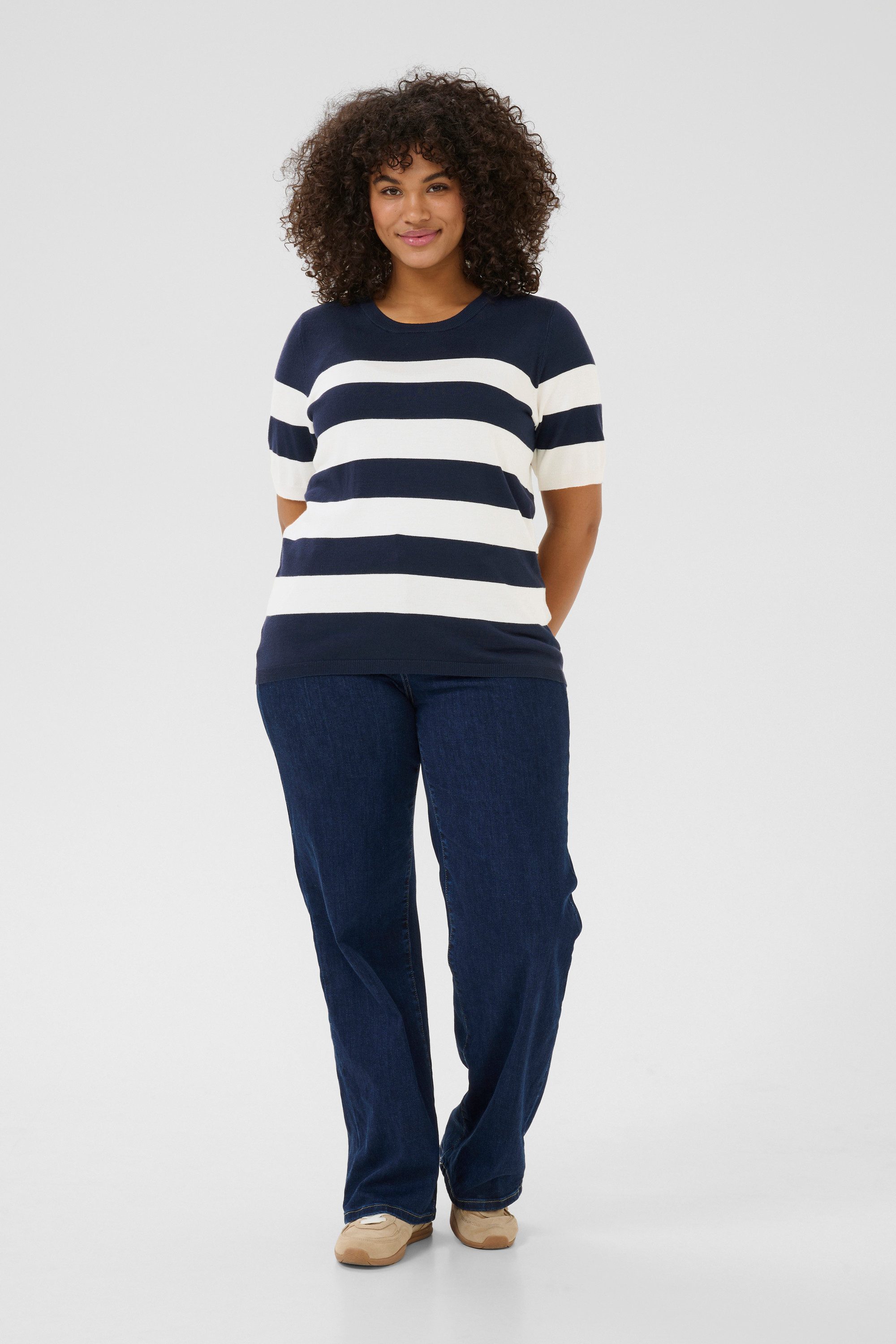 KAFFE Curve Strickpullover Strickpullover KClizzy Große Größen günstig online kaufen