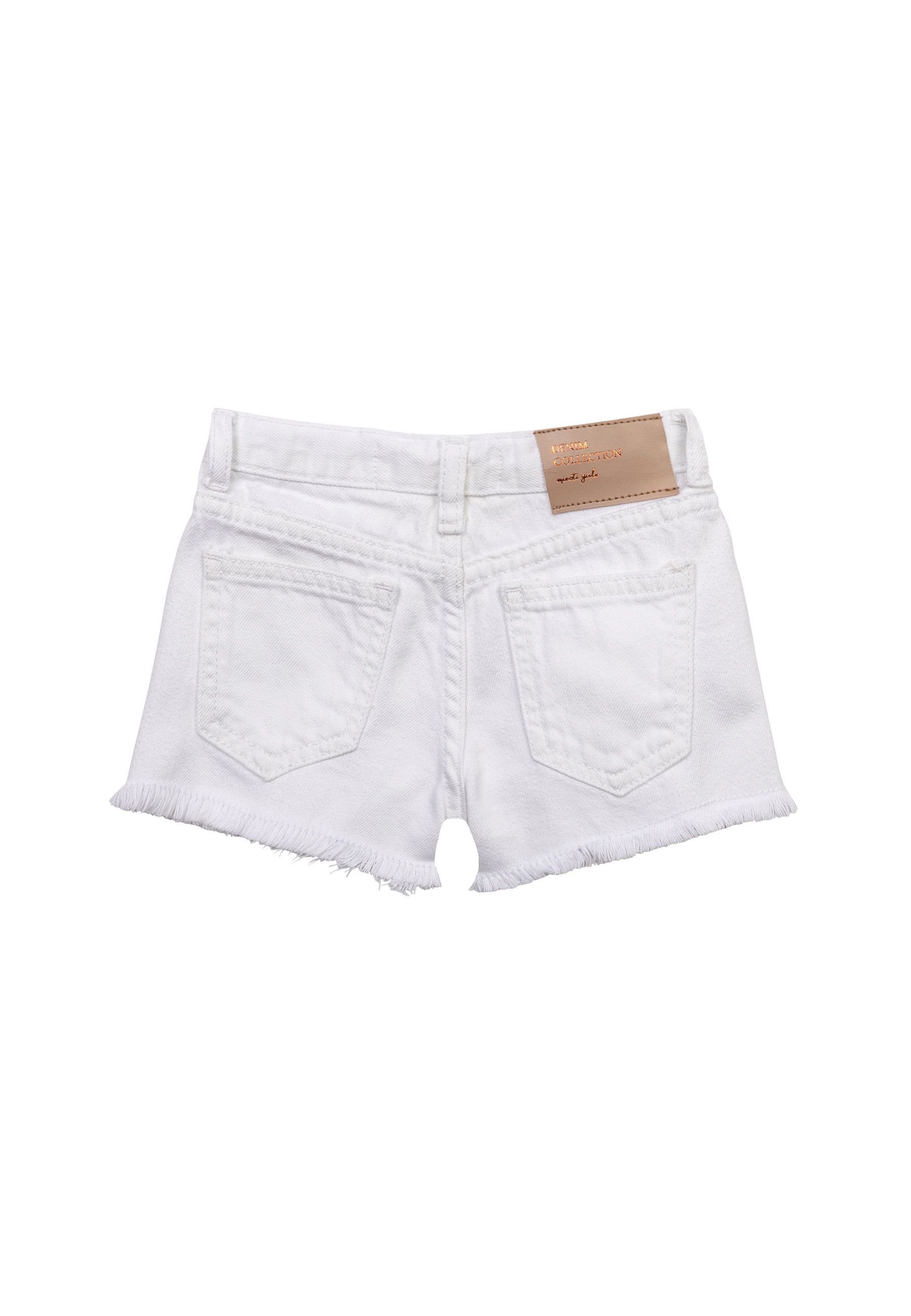 Kurze Shorts Jeansshorts (1y-14y) MINOTI Jeans Denim-Weiß