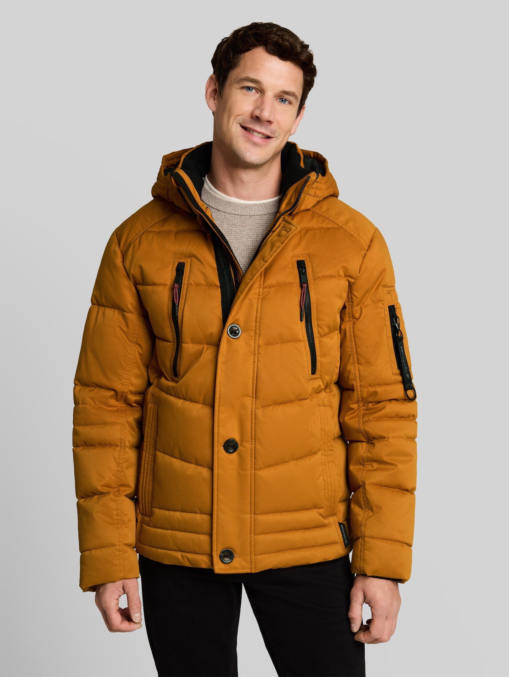 TOM TAILOR Winterjacke Jacken Puffer-Jacke mit abnehmbarer Kapuze