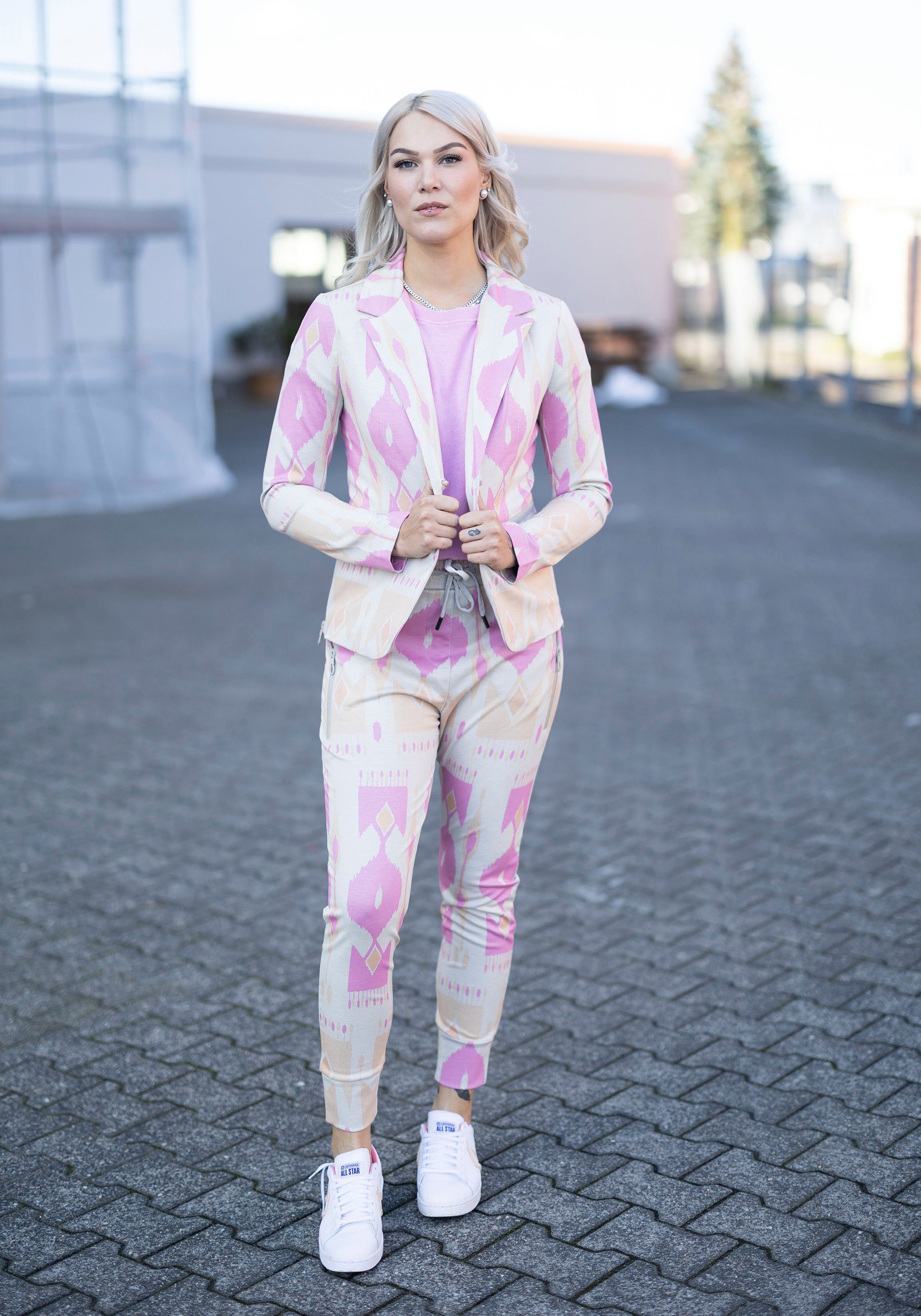 rose Knöchellänge in Jogginghose Zhrill