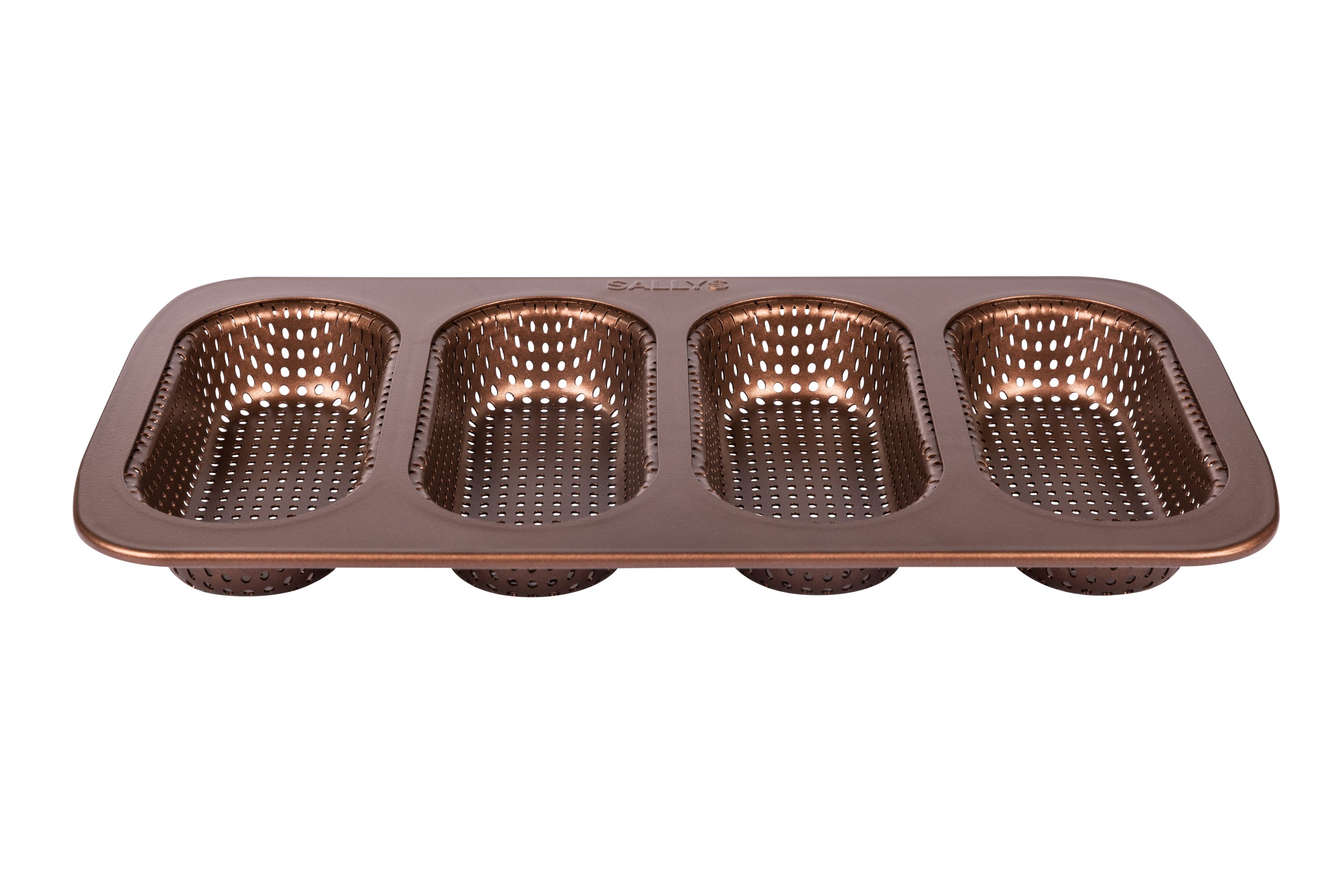 Sallys Baguetteblech - Mini Baguetteblech für 4 Baguettes