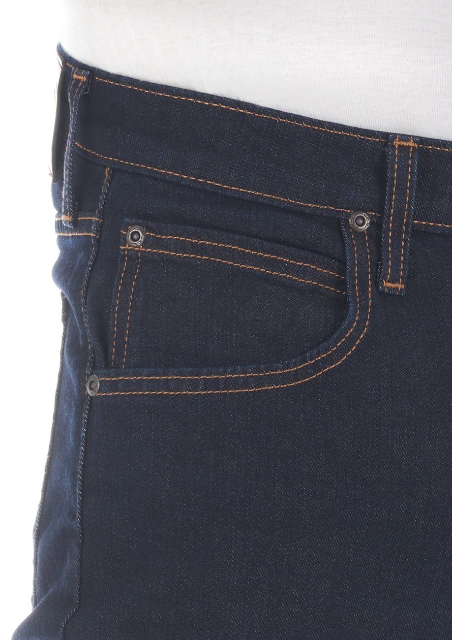 Lee® Straight-Jeans Herren Jeanshose Daren Zip Fly Regular Fit Denim Hose mit Stretch – Bild 4 von 5