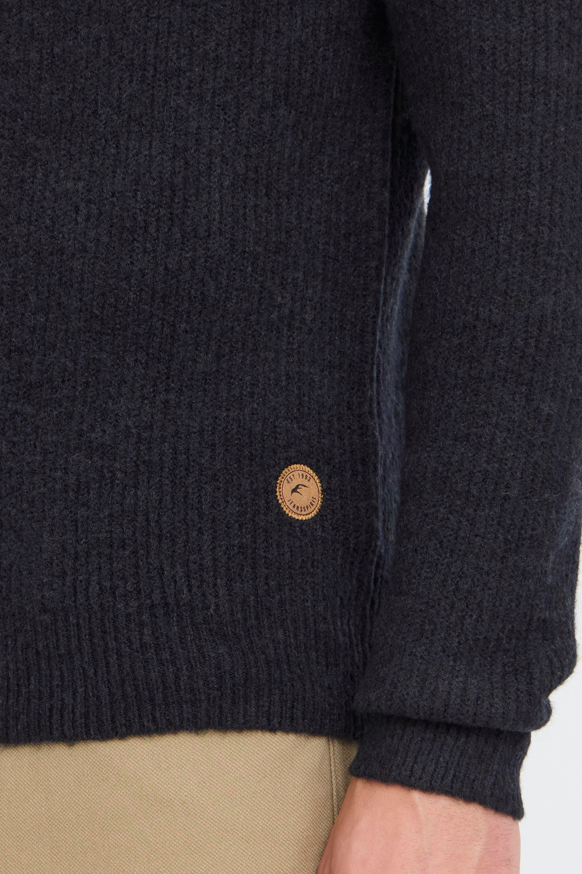 Indicode Strickjacke IDBratram Modische Strickjacke mit Reißverschluss