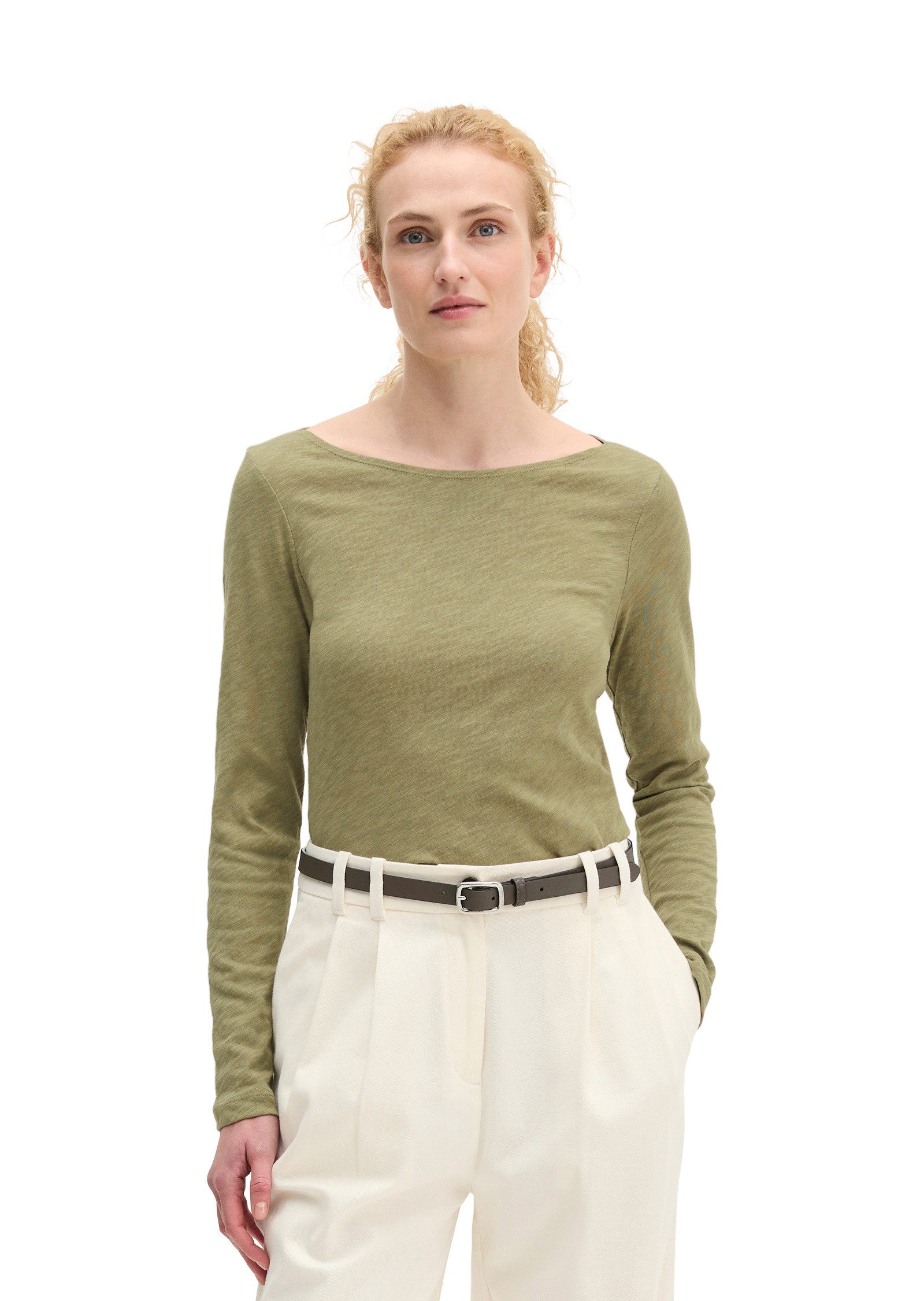 Marc O'Polo Langarmshirt aus Organic Cotton-Qualität