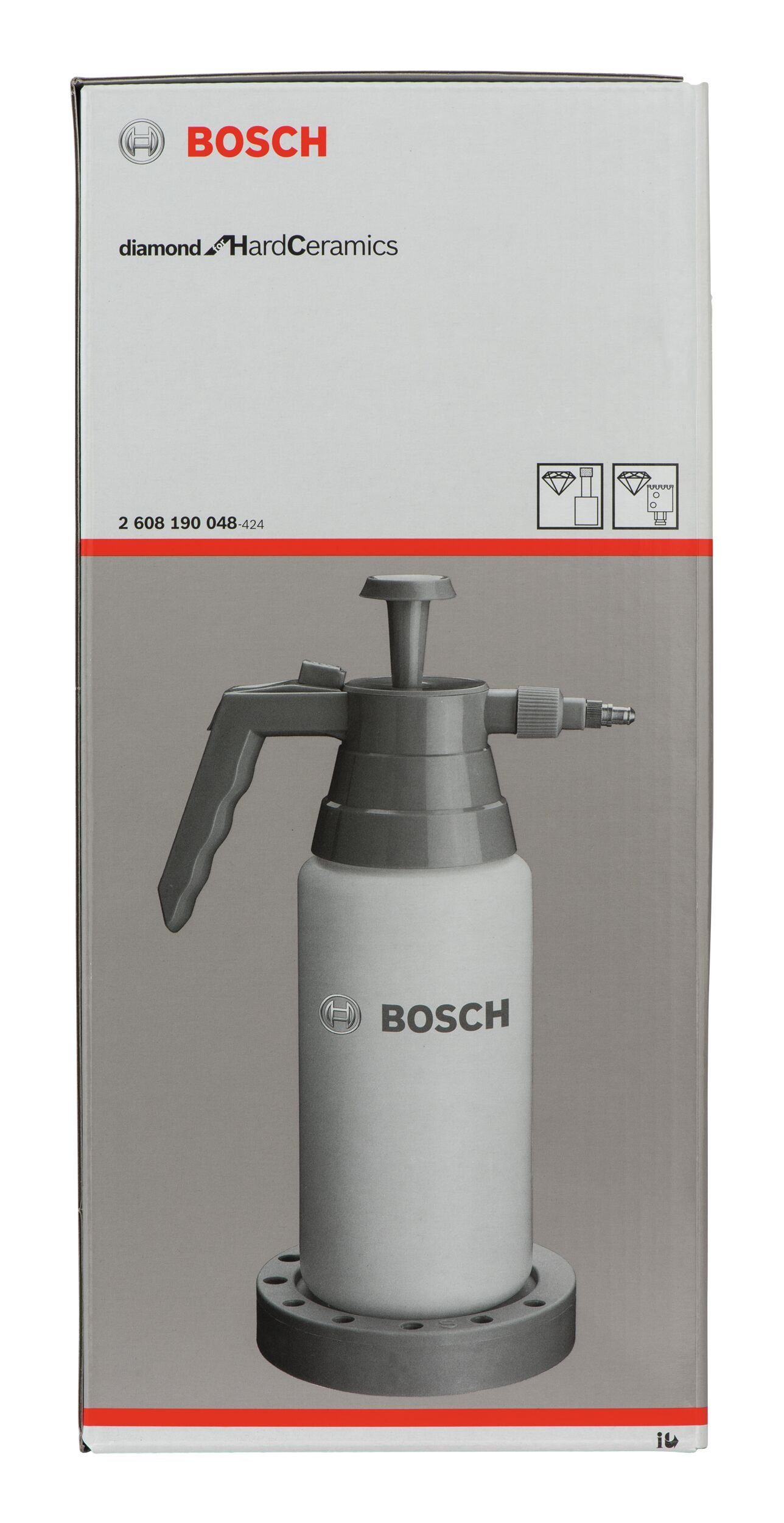 Diamanttrockenbohrer, Diamantnassbohrer Wasserflasche BOSCH für