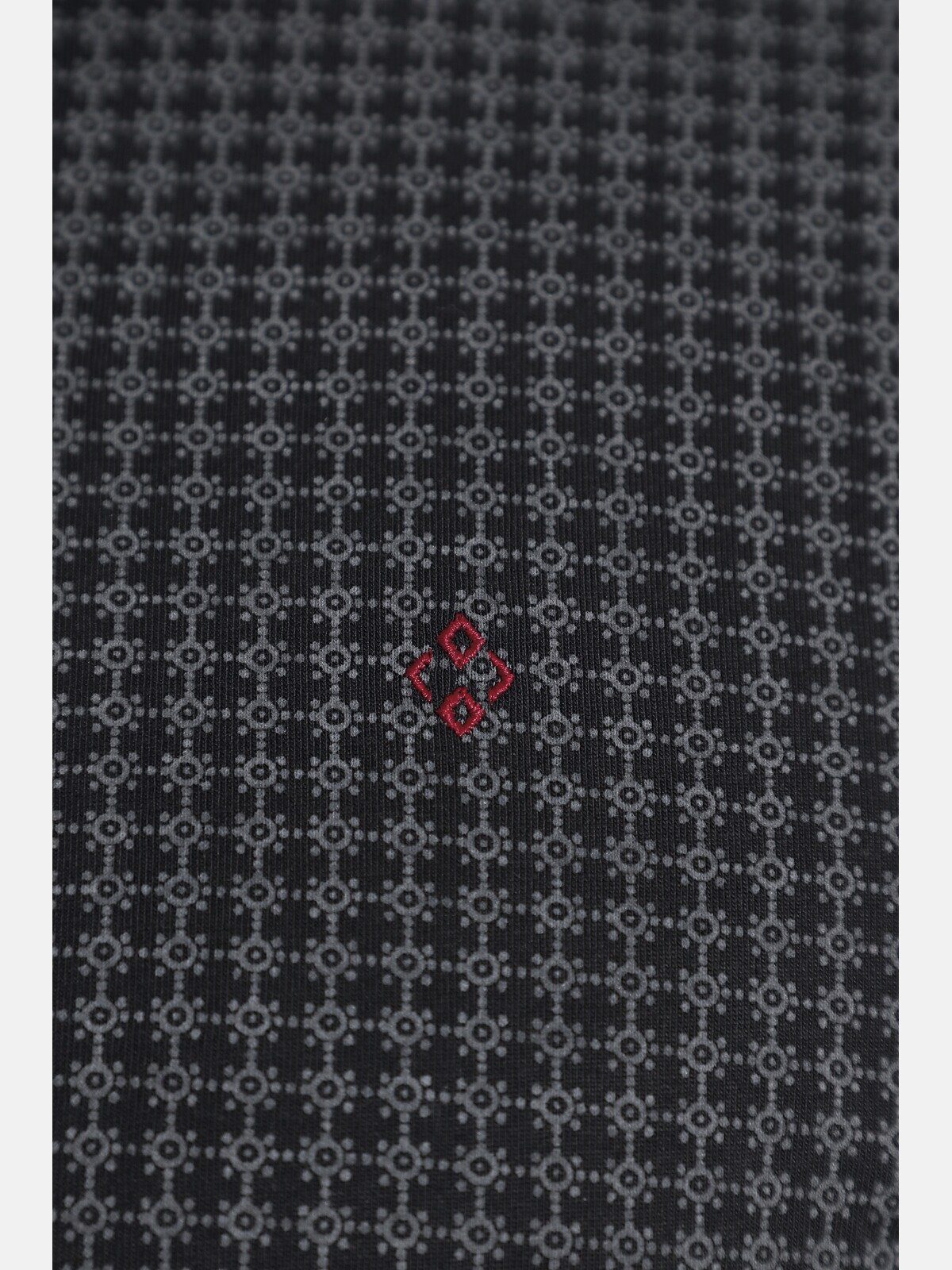 Poloshirt im Charles EARL Baumwolle Muster feinen aus Colby BREWS