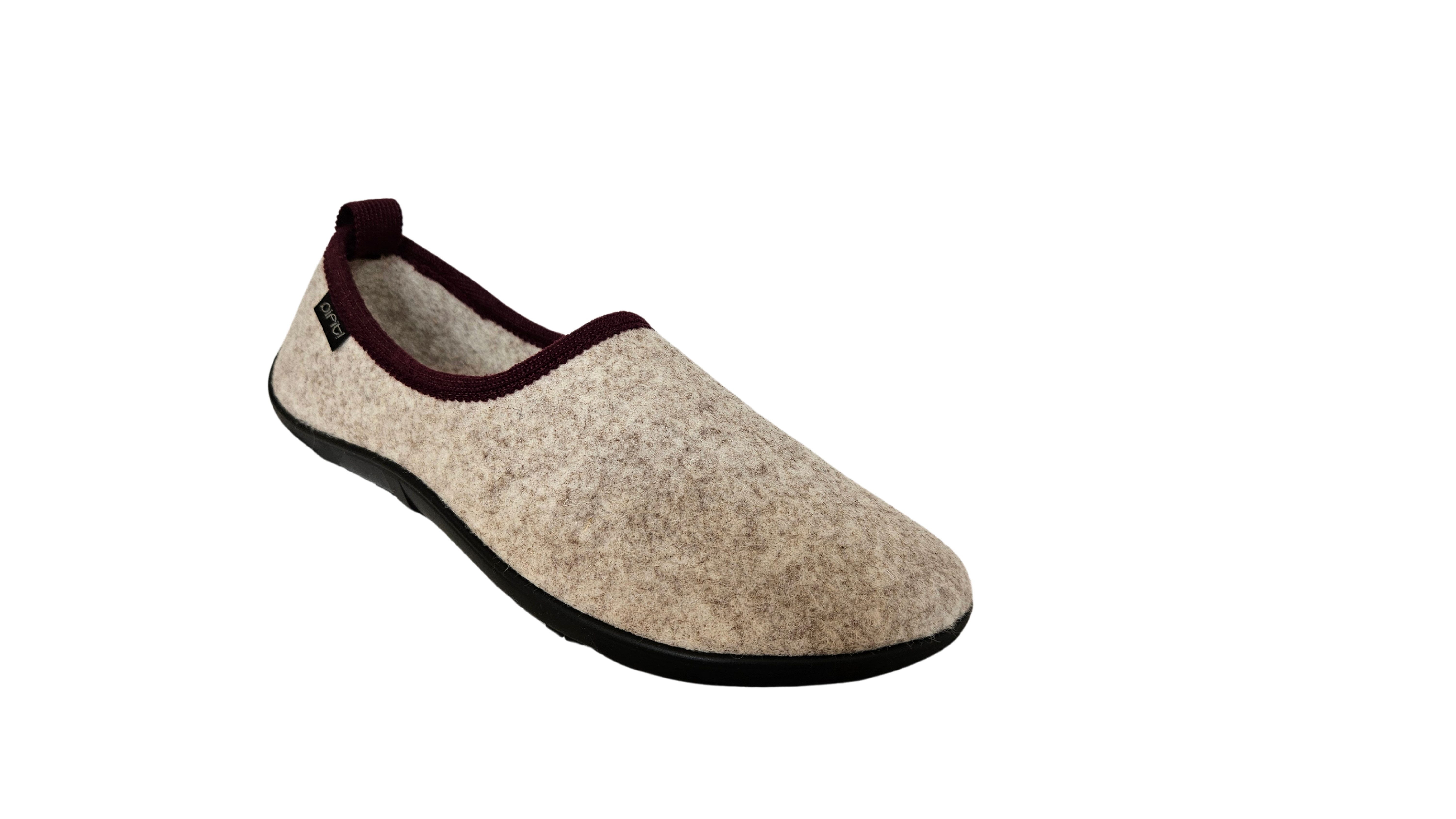 pifit! Hausschuh "nature" mit Barfußgefühl Barfußschuh