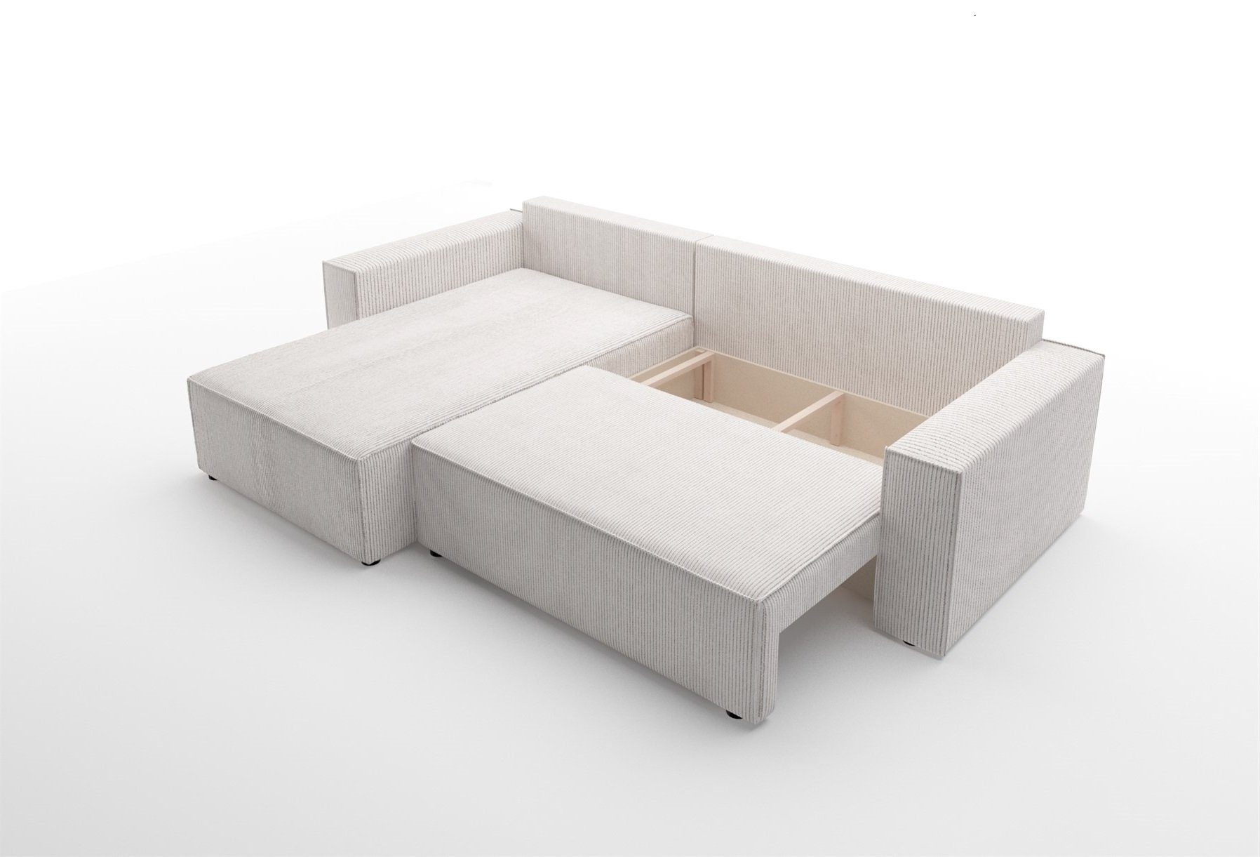 Fun Möbel Ecksofa Schlafsofa Sofa CONOR günstig online kaufen