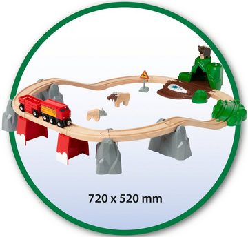 BRIO® Spielzeug-Eisenbahn Nordische Waldtiere, (Set), FSC® - schützt Wald - weltweit