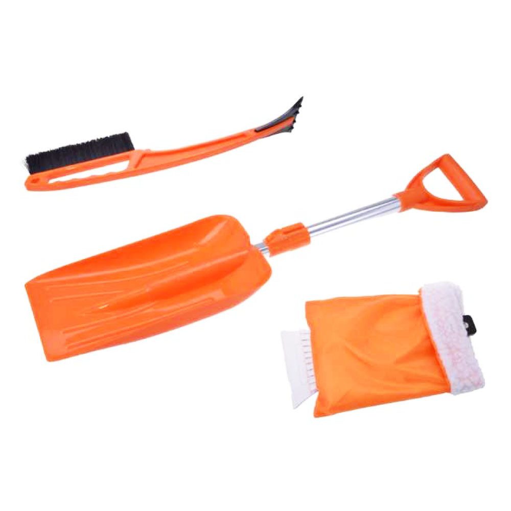 Systafex® Eiskratzer Schneeschaufel, Eiskratzer & Schneebesen – Perfekt für den Winter!