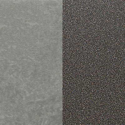 betonfarben Metallgriff Kochfeldumbauschrank schwarzer cm breit, hell MÖBEL Schubladen, 2 | großer 60 Auszug, HELD 1 Tulsa grafit
