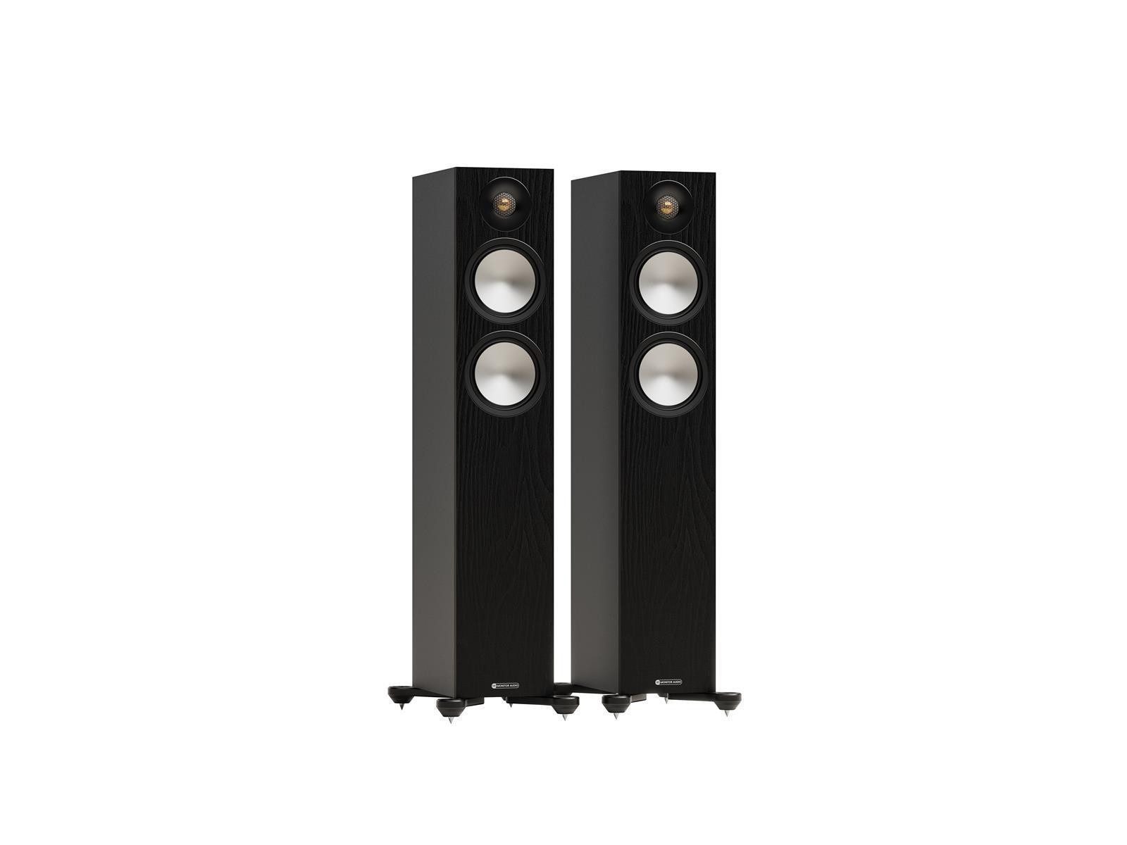 MONITOR AUDIO Monitor Audio Bronze 300 7G (Paar) schwarz Stand-Lautsprecher