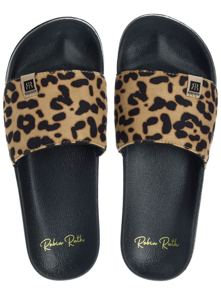 Robin Ruth Slipper Damen Slipper Sandale mit flacher Sohle - Badeschuhe Bad günstig online kaufen
