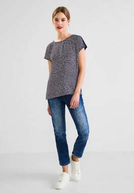 STREET ONE T-Shirt mit Minimal Muster