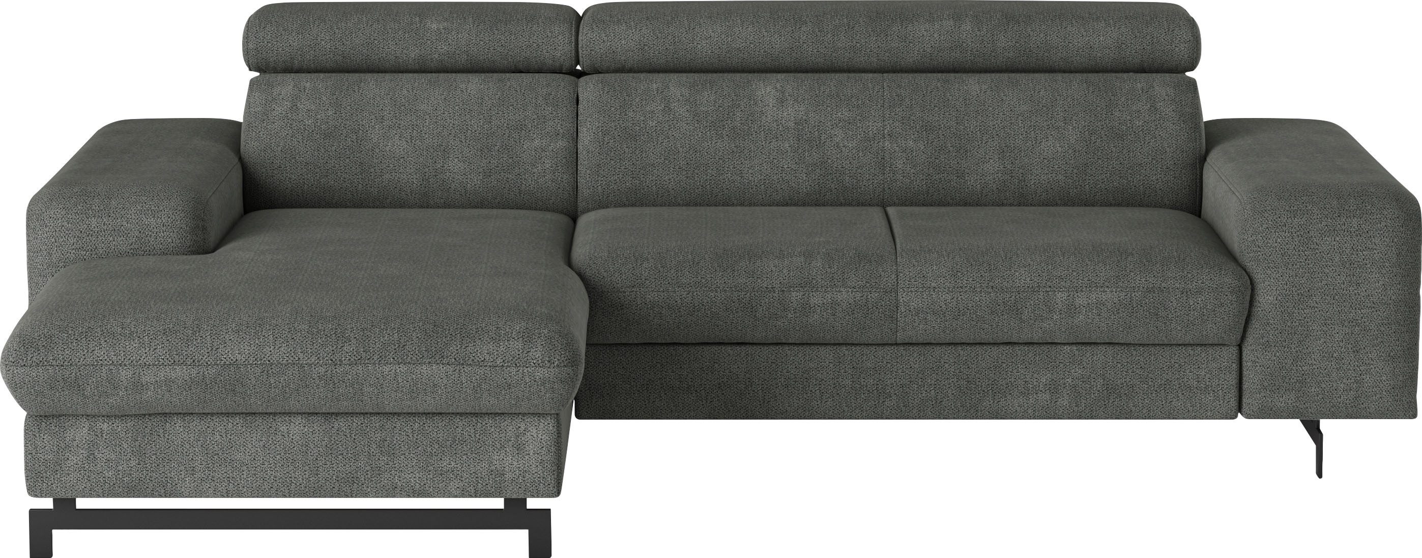 COTTA Ecksofa "Emma L-Form", mit Kopfteilverstellung, wahlweise mit Bettfun günstig online kaufen